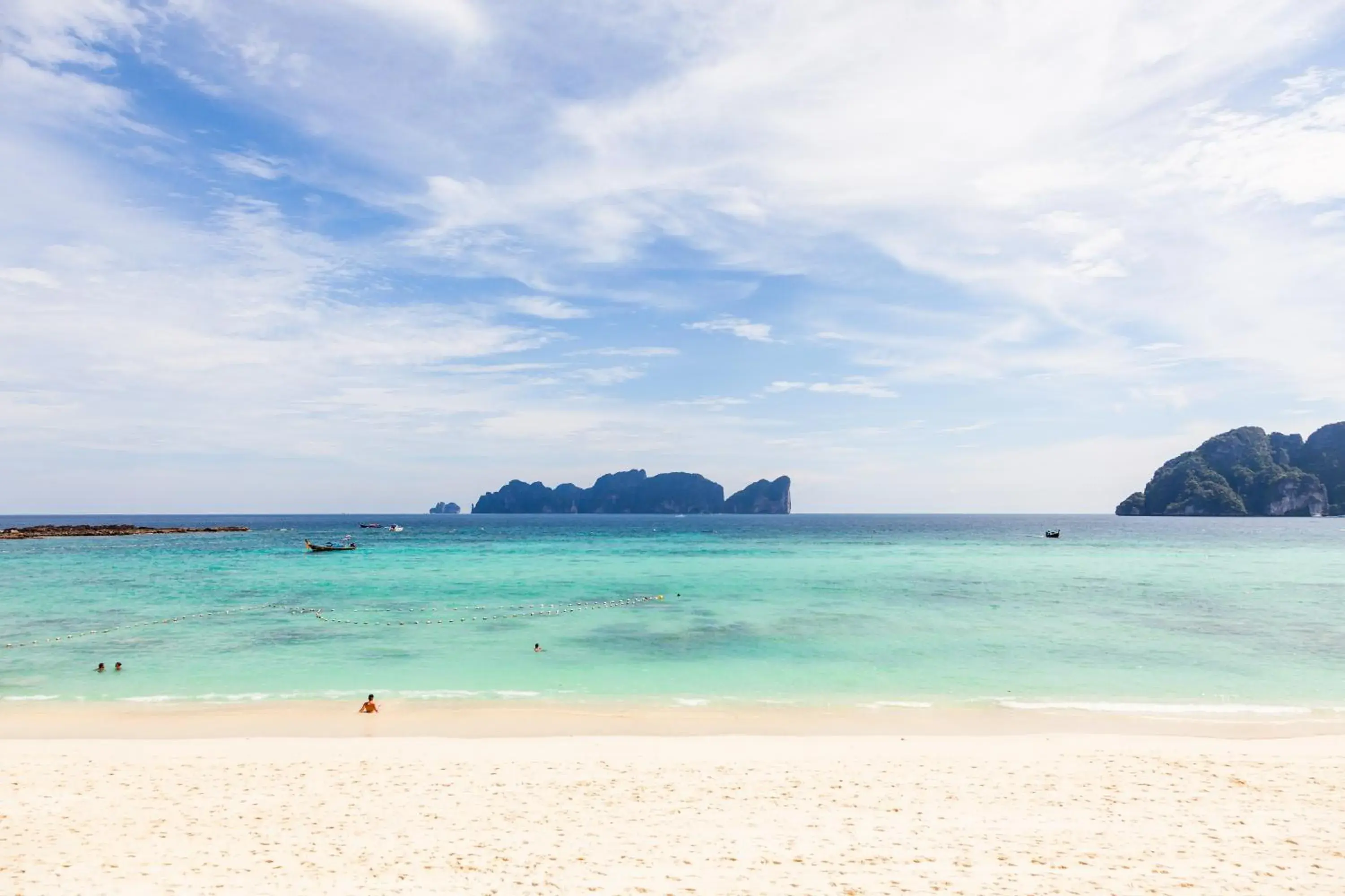 Beach in Phi Phi Long Beach Resort & Villa Beach in Phi Phi Long Beach Resort & Villa