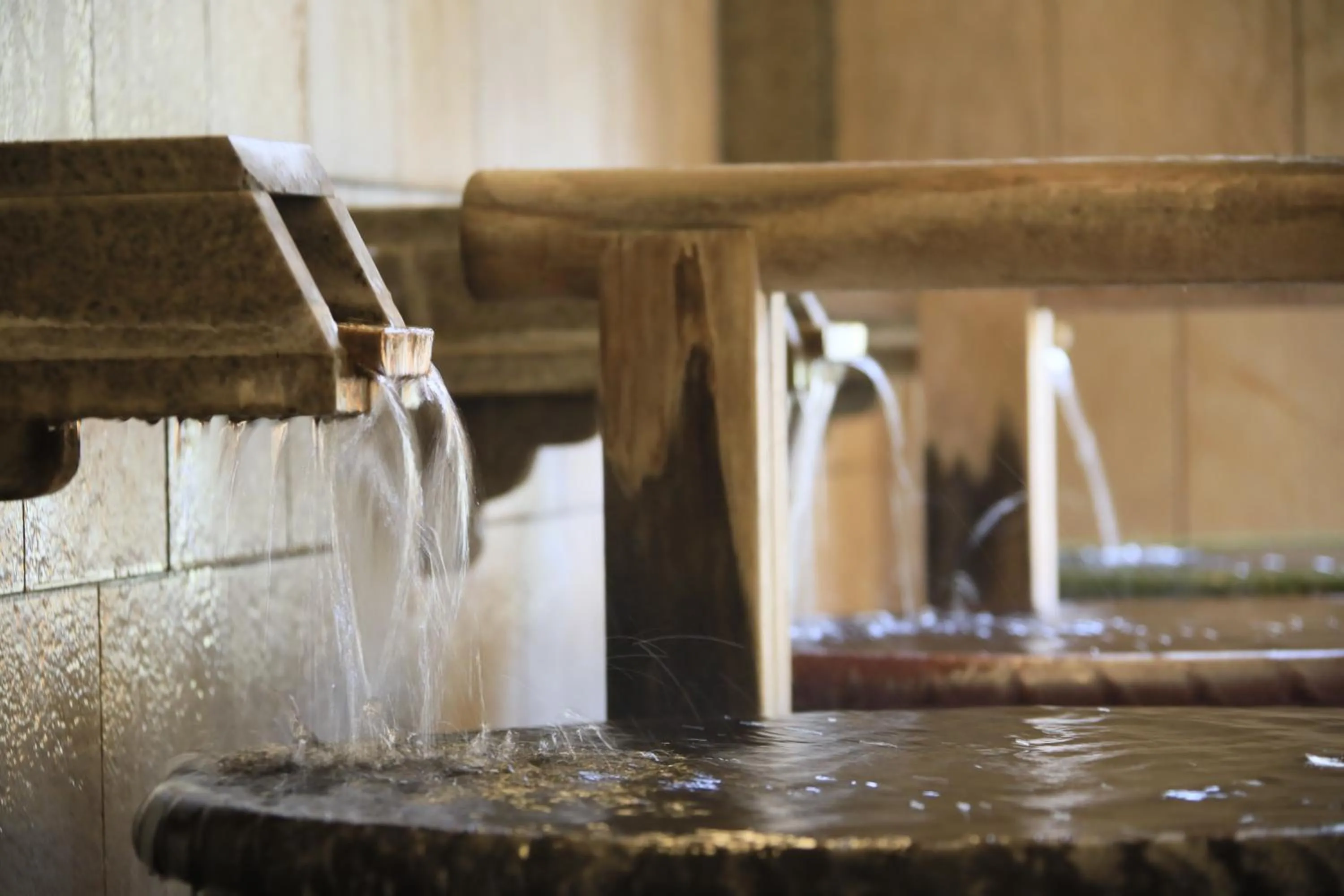 Hot Spring Bath in Matsunoi