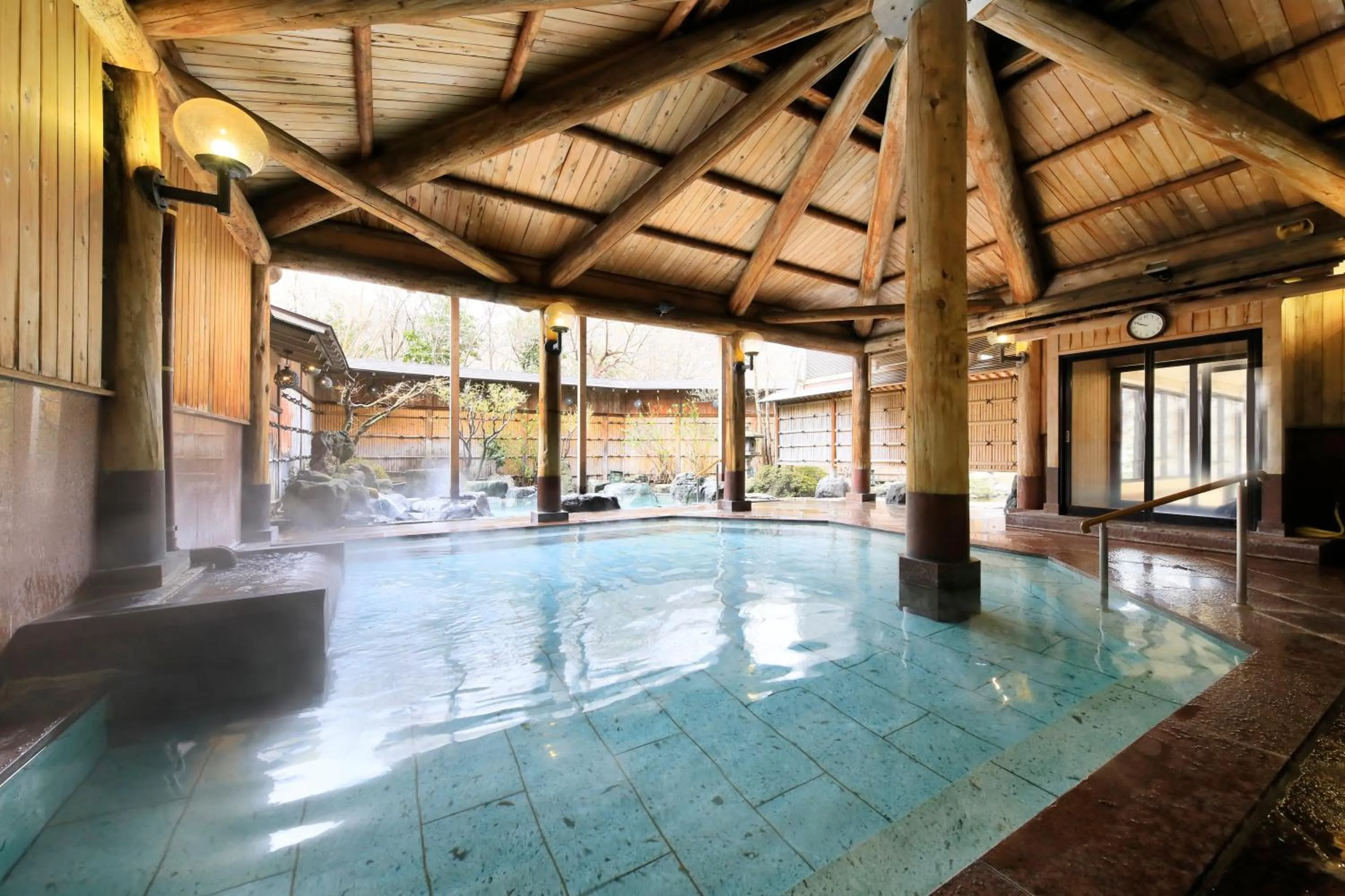 Hot Spring Bath in Matsunoi