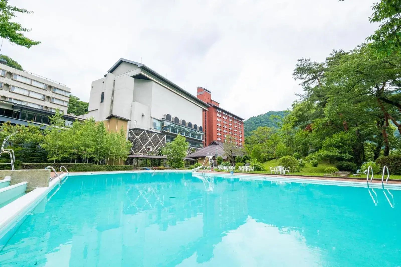 Swimming pool in Matsunoi Swimming pool in Matsunoi