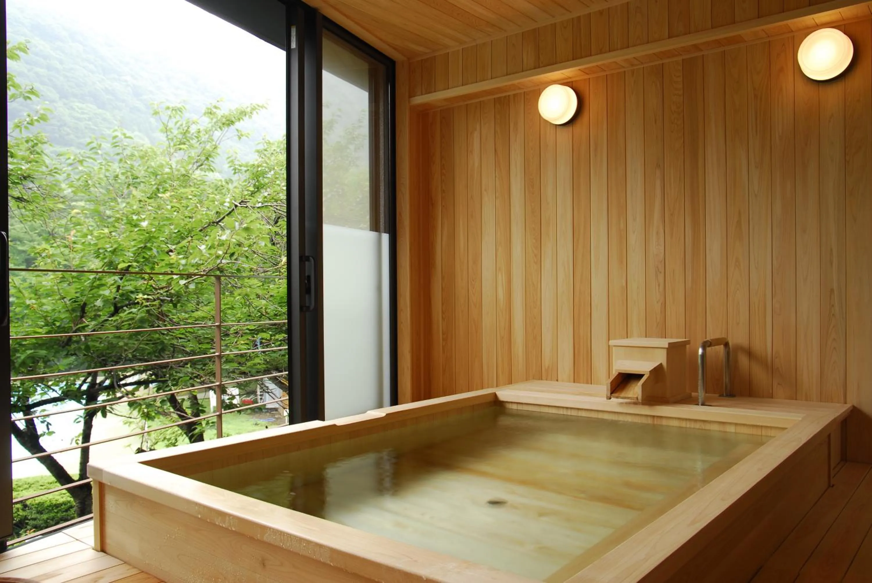 Hot Spring Bath in Matsunoi