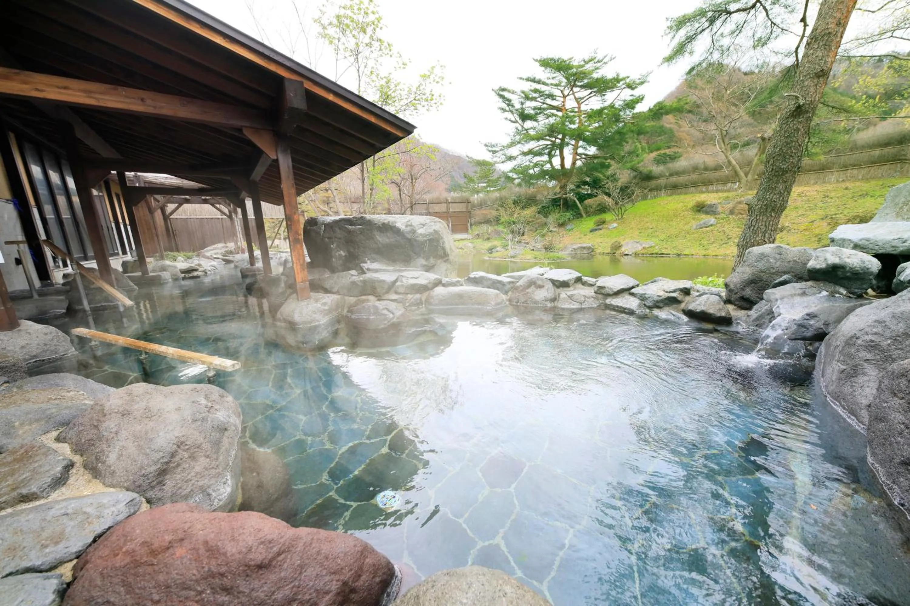 Hot Spring Bath in Matsunoi