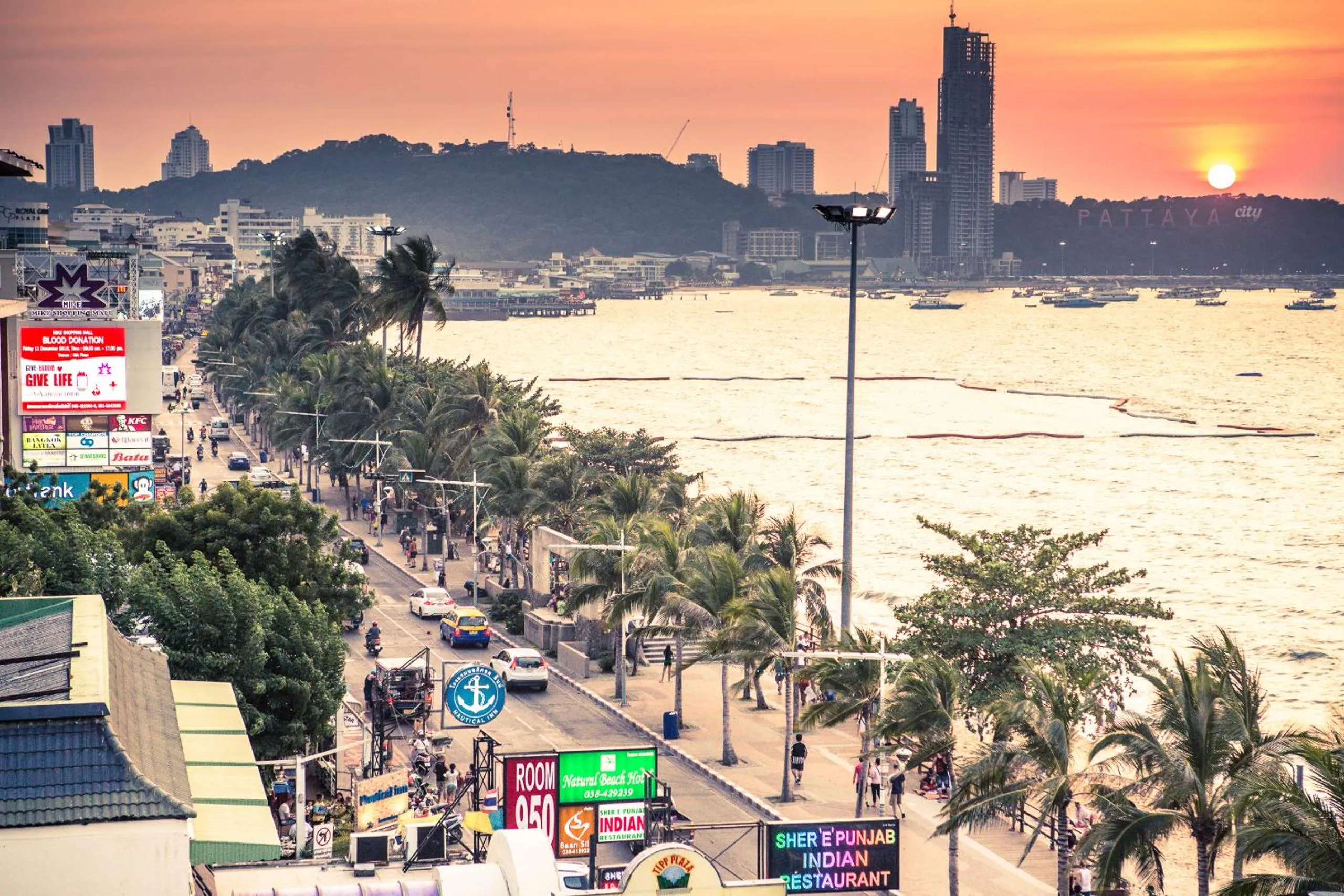Sea view in Serenotel Pattaya