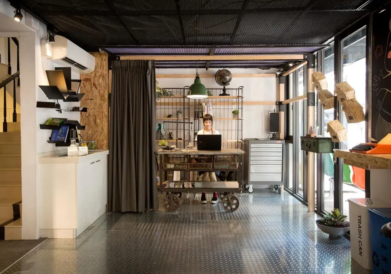 Lobby or reception in Light Hostel Lobby or reception in Light Hostel