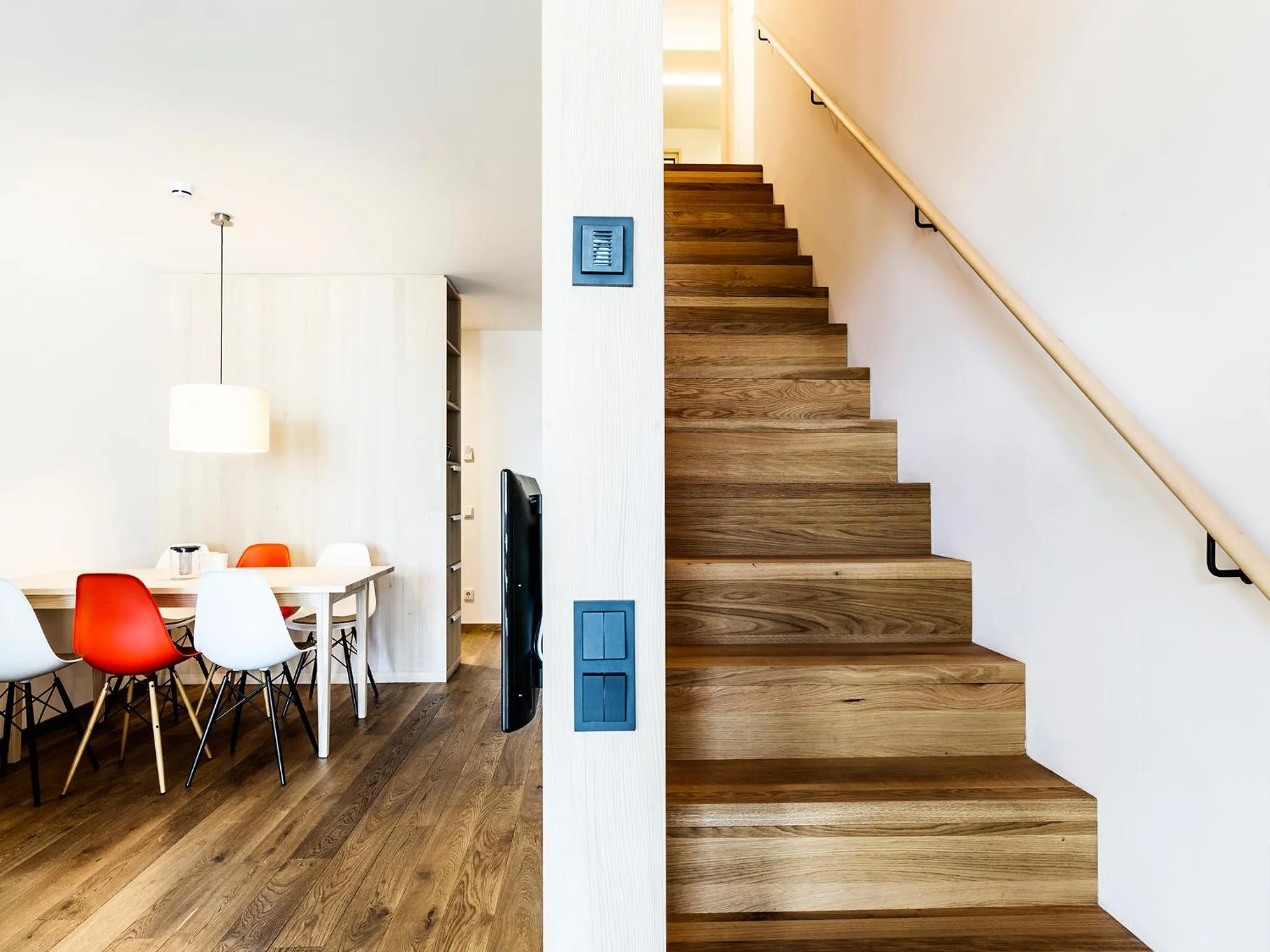 Living room in alpen select apartments Kleinwalsertal