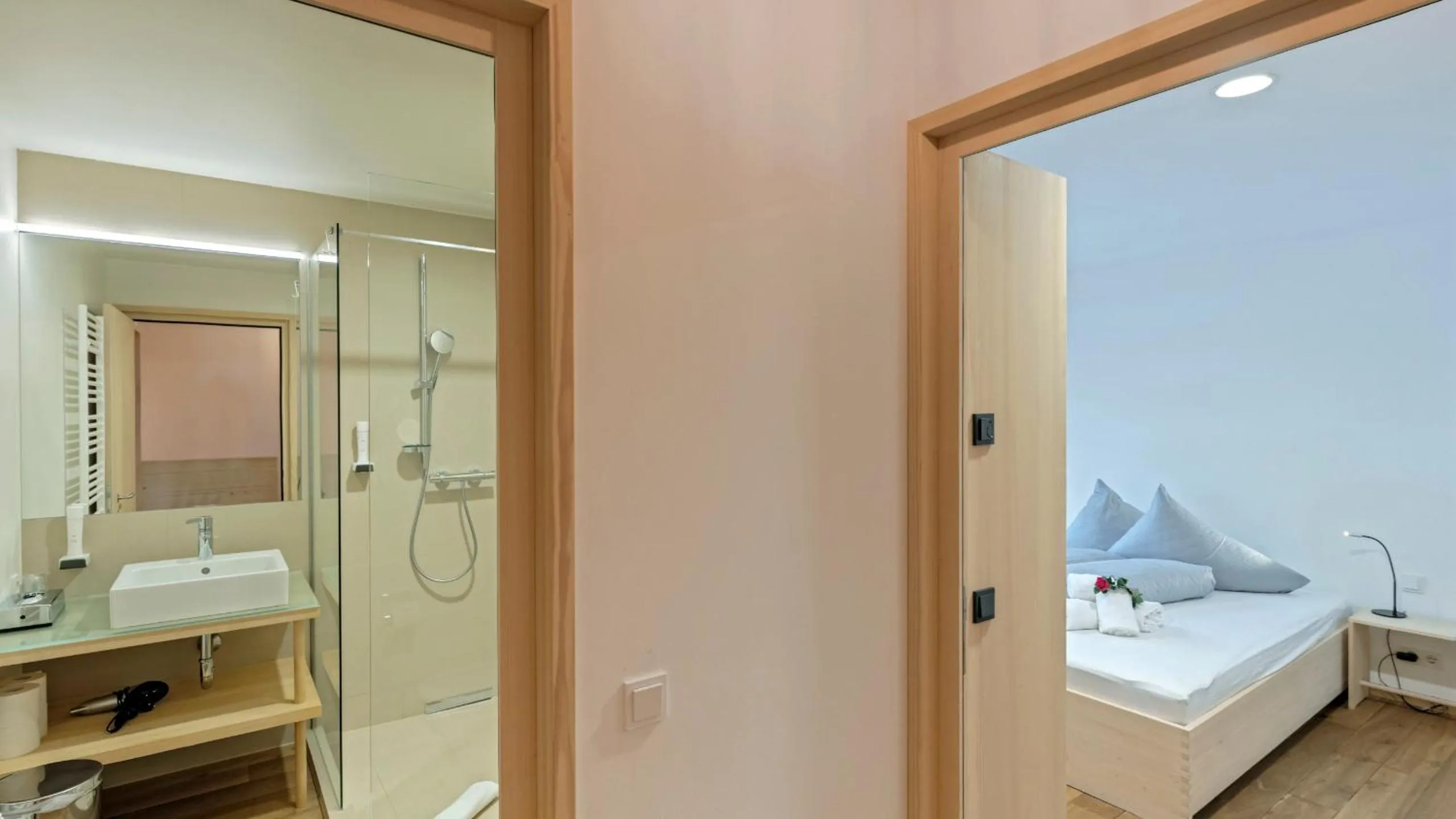 Bed in alpen select apartments Kleinwalsertal