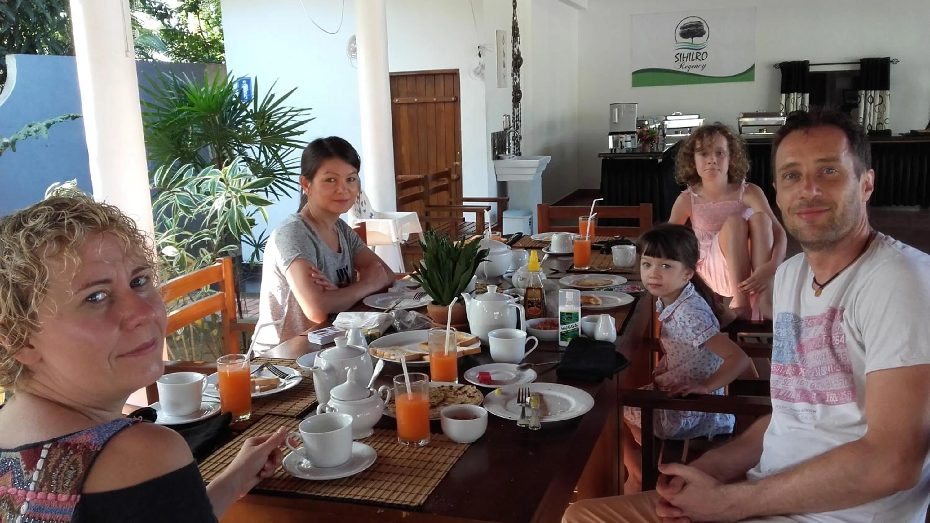 group of guests in Sihilro Regency