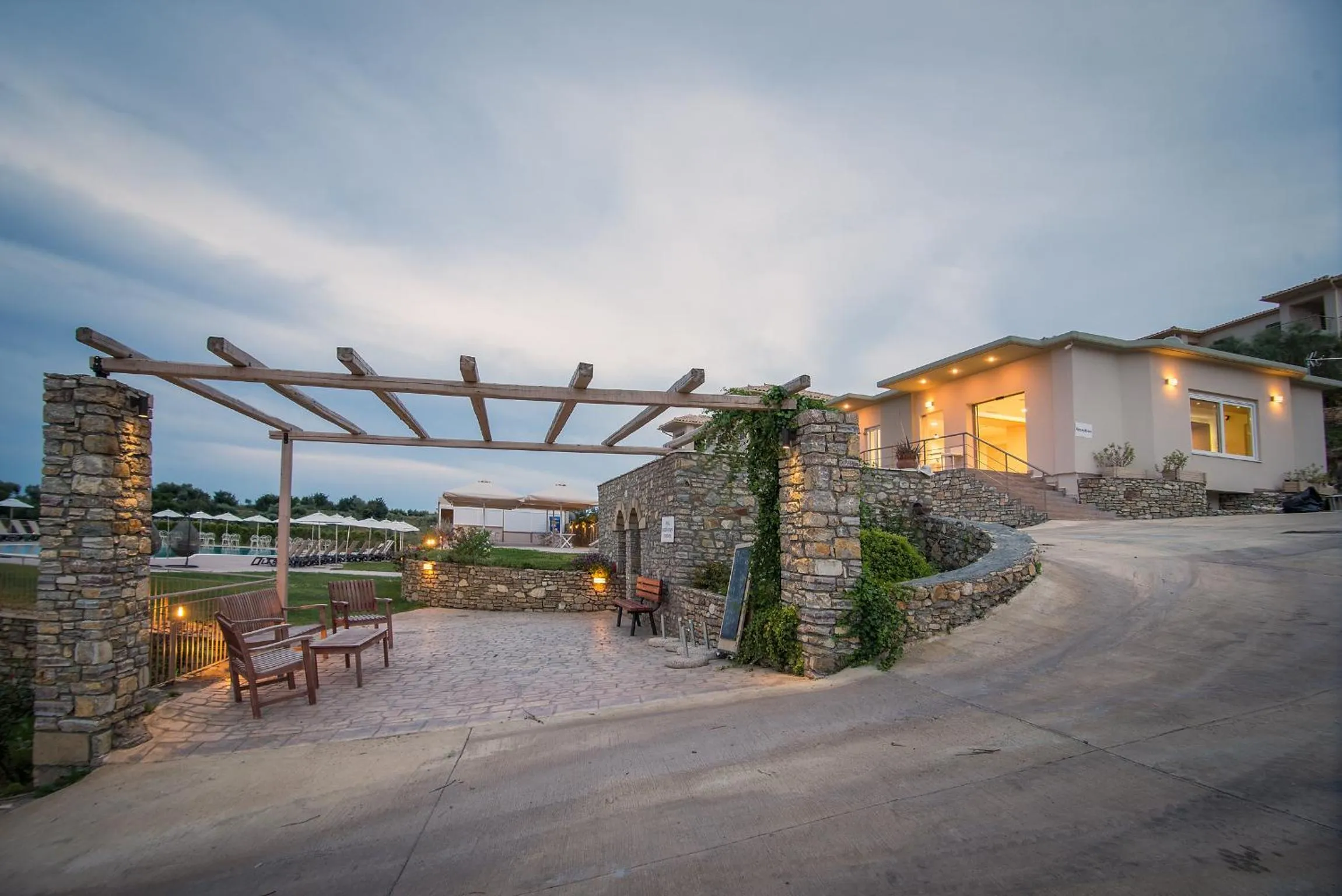 Property building in Baywatch Hotel