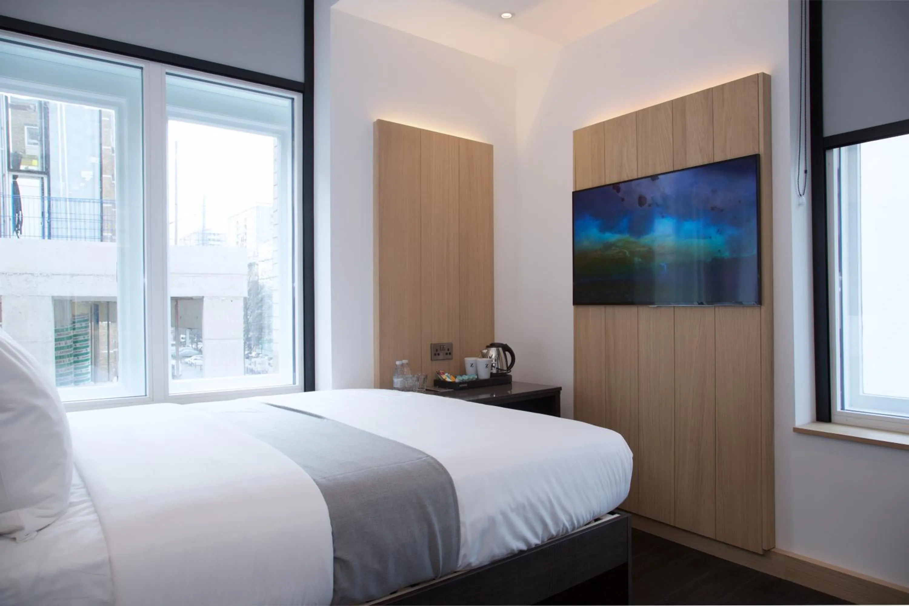 Bedroom, Bed in The Z Hotel Shoreditch