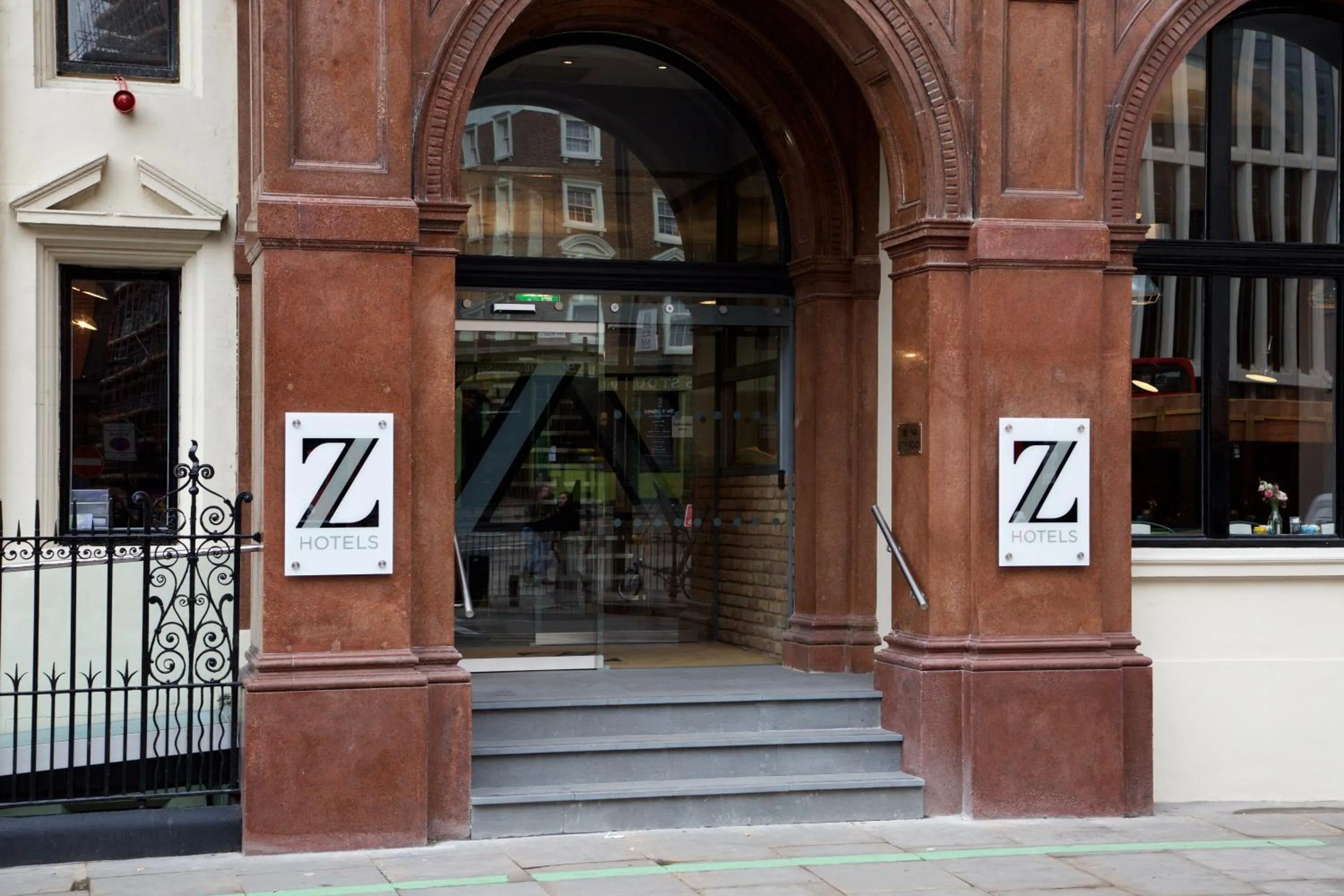 Facade/entrance in The Z Hotel Shoreditch