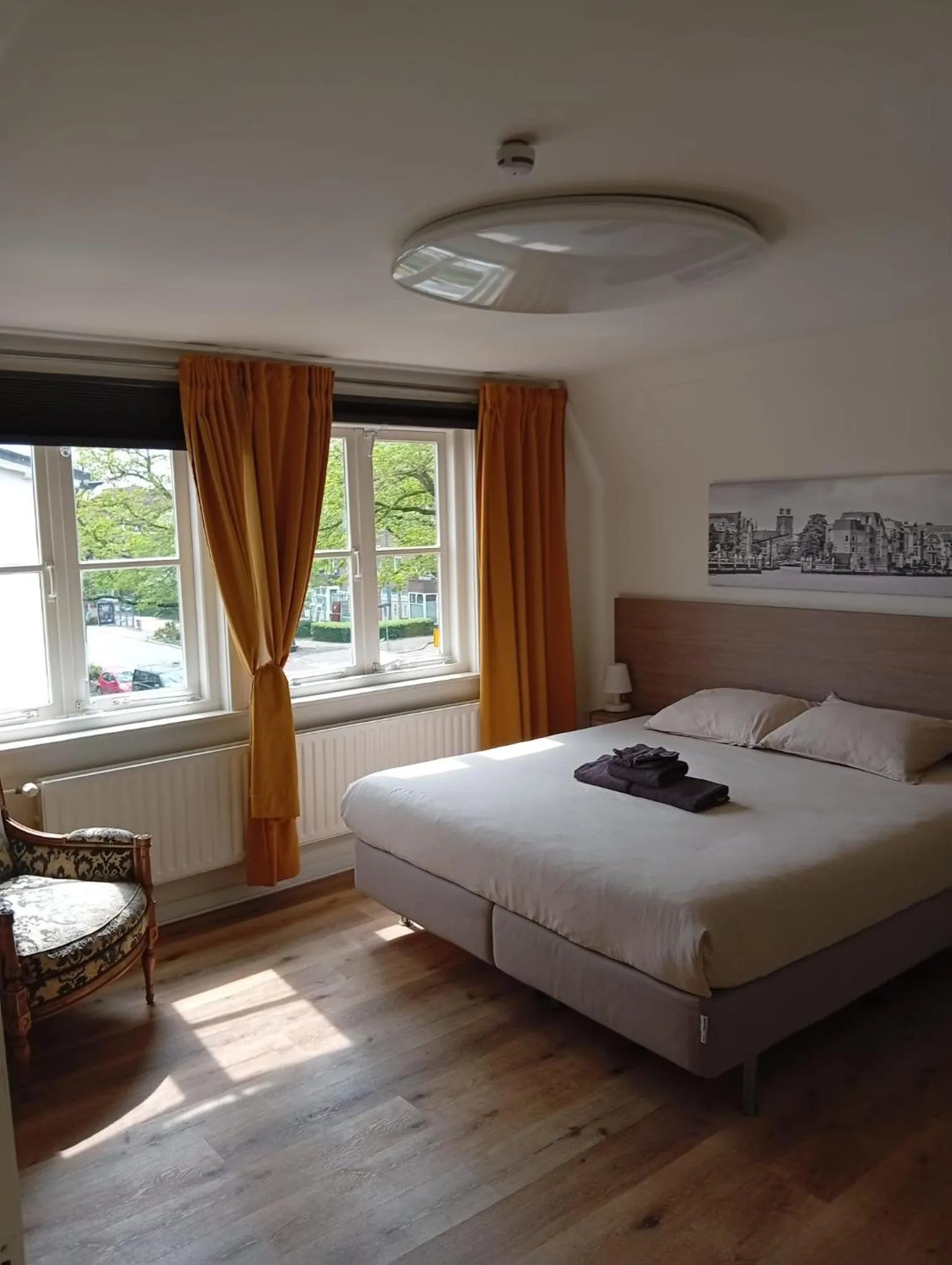 Bed in Bommelsteijn Lodge