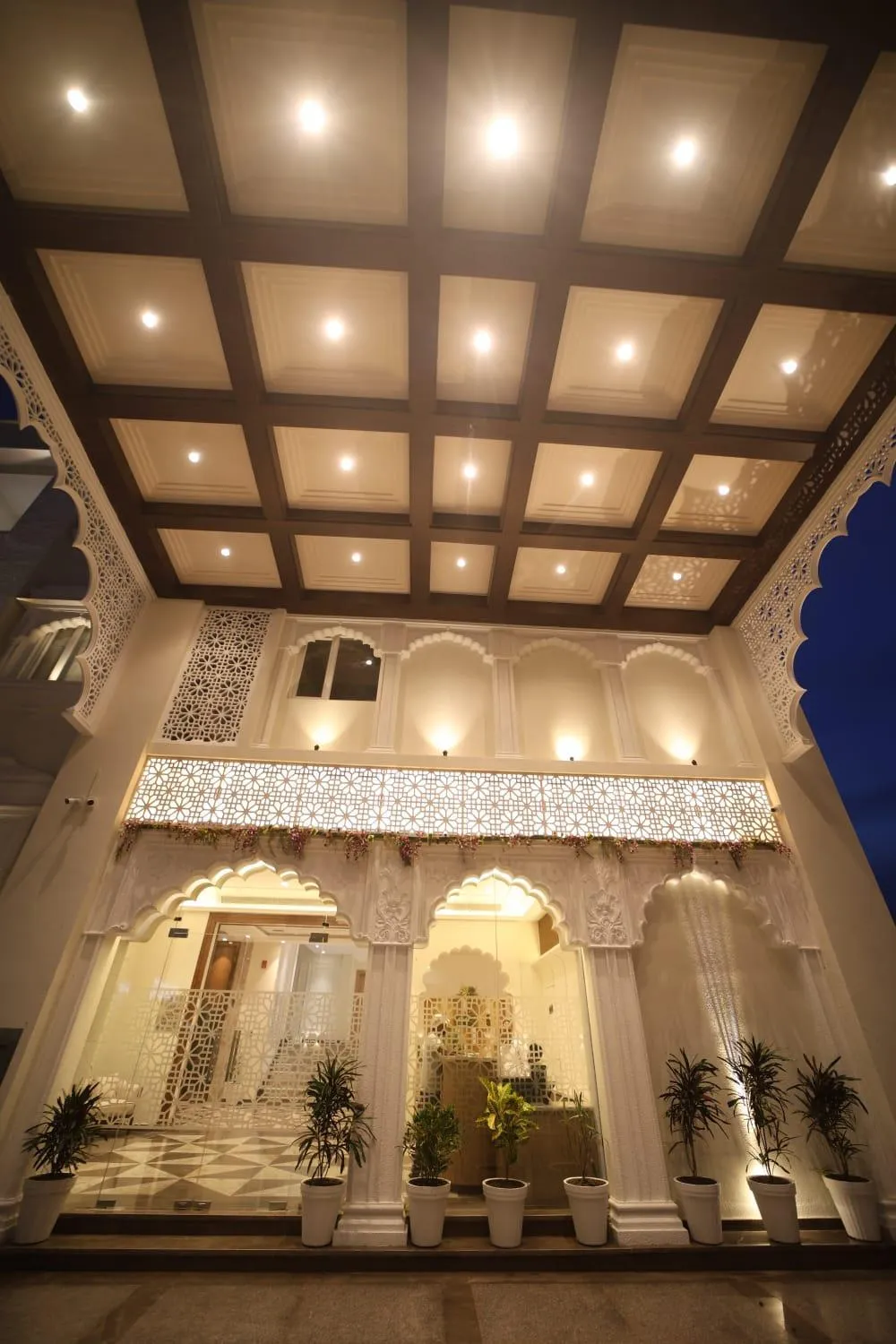 Facade/entrance in raghukul sadan