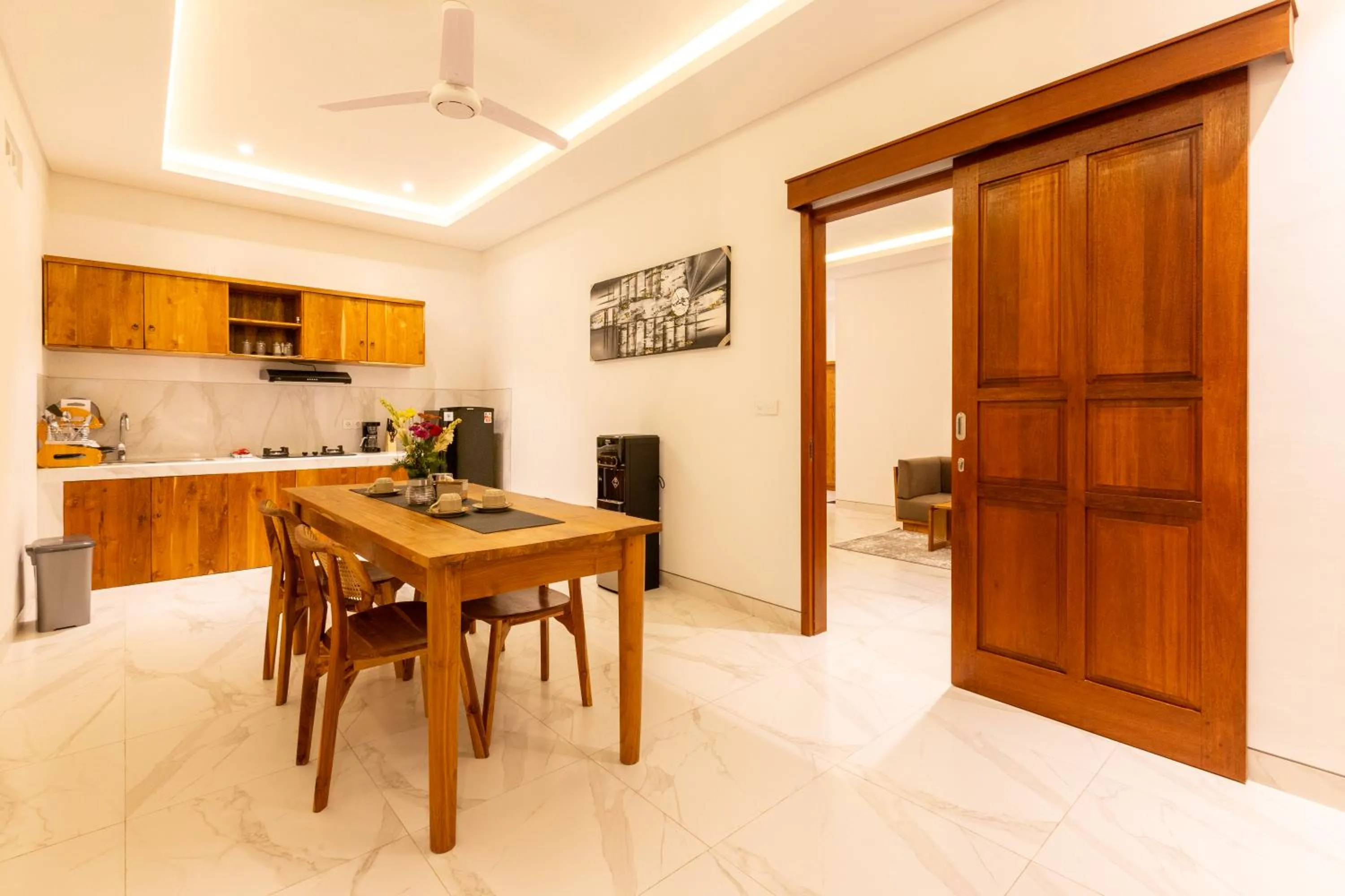 TV and multimedia in Sapta D'Villa Residence by Purely