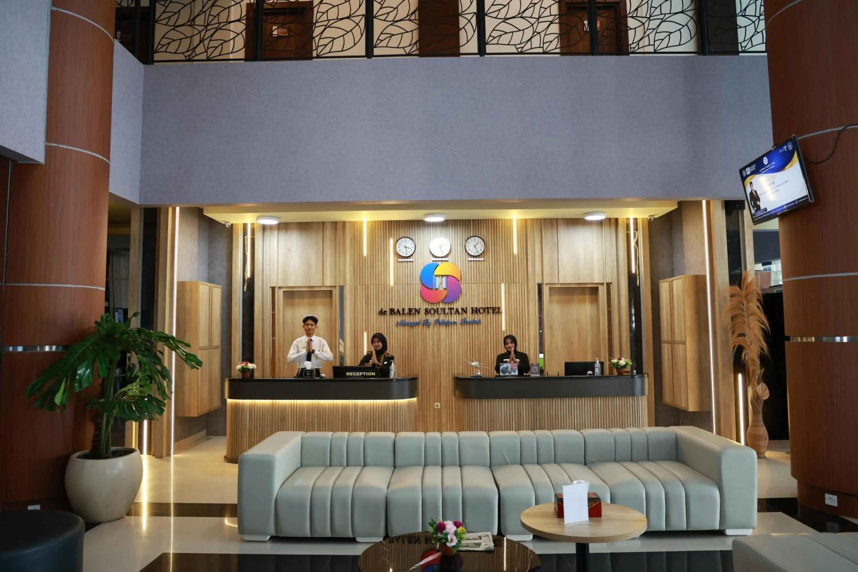 Lobby or reception in De Balen Soultan Hotel