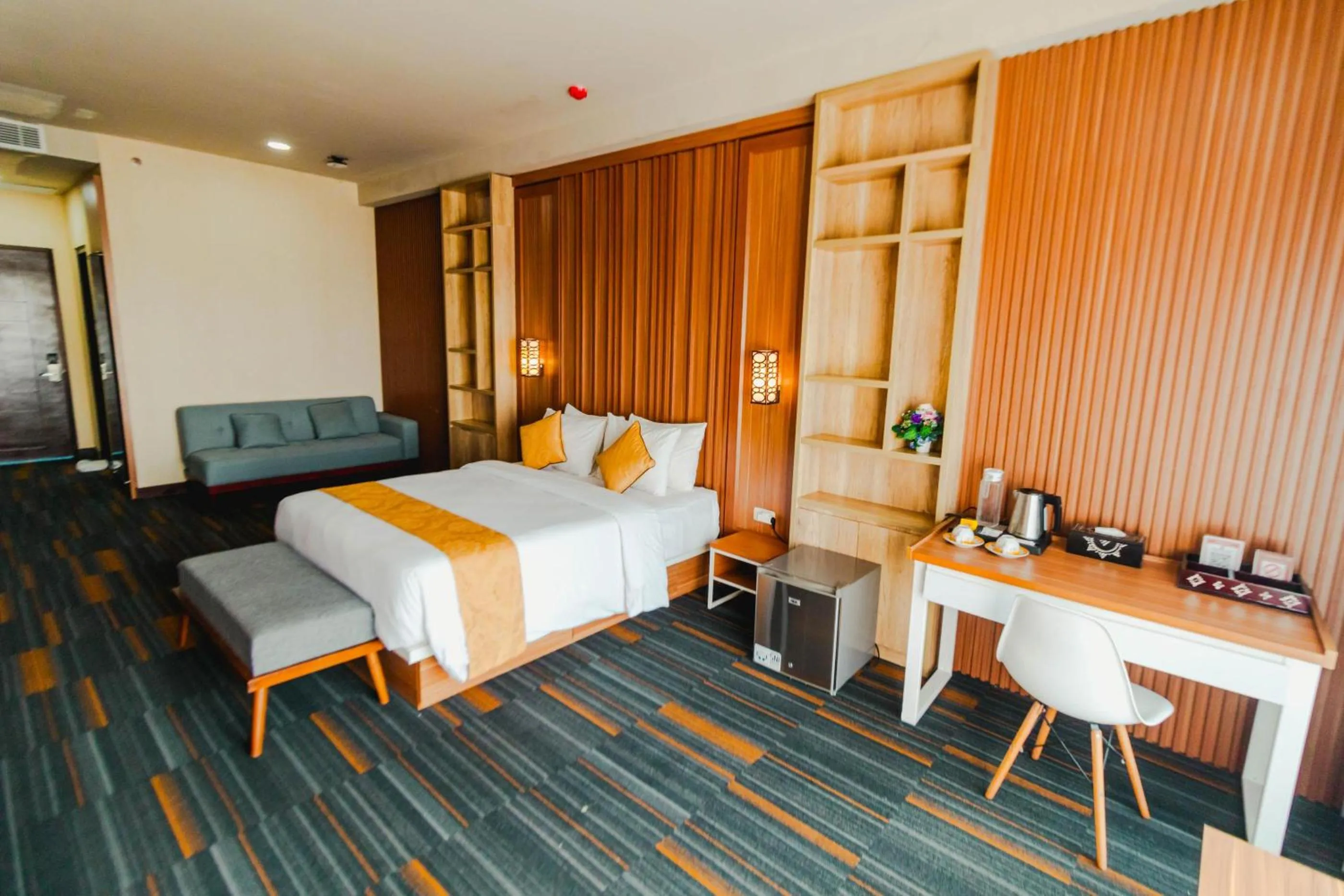 Bed in De Balen Soultan Hotel