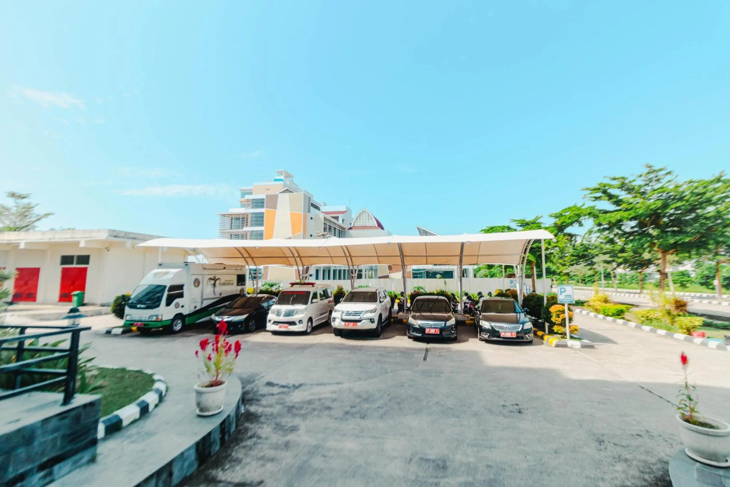 Property building in De Balen Soultan Hotel