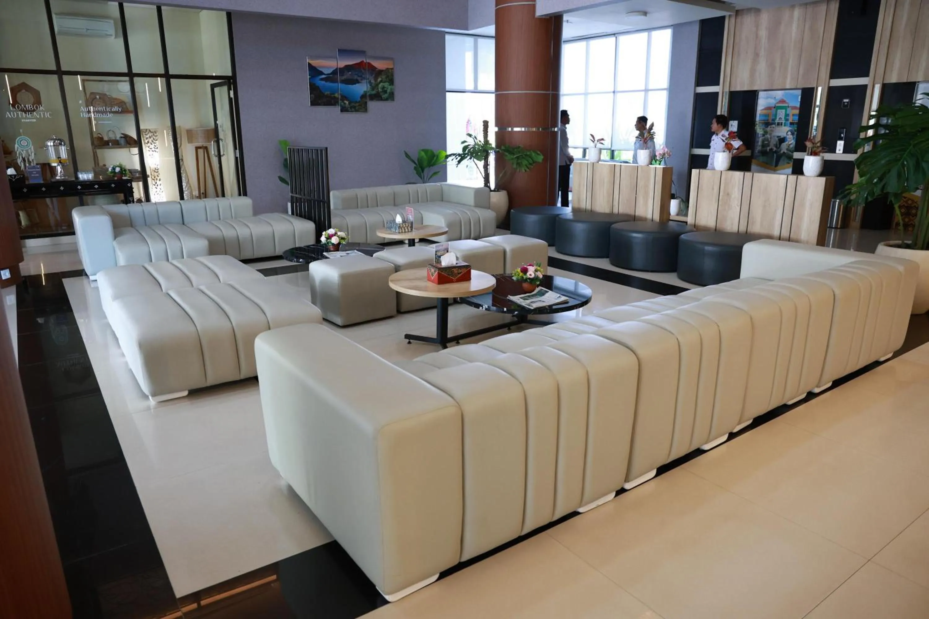 Lobby or reception in De Balen Soultan Hotel