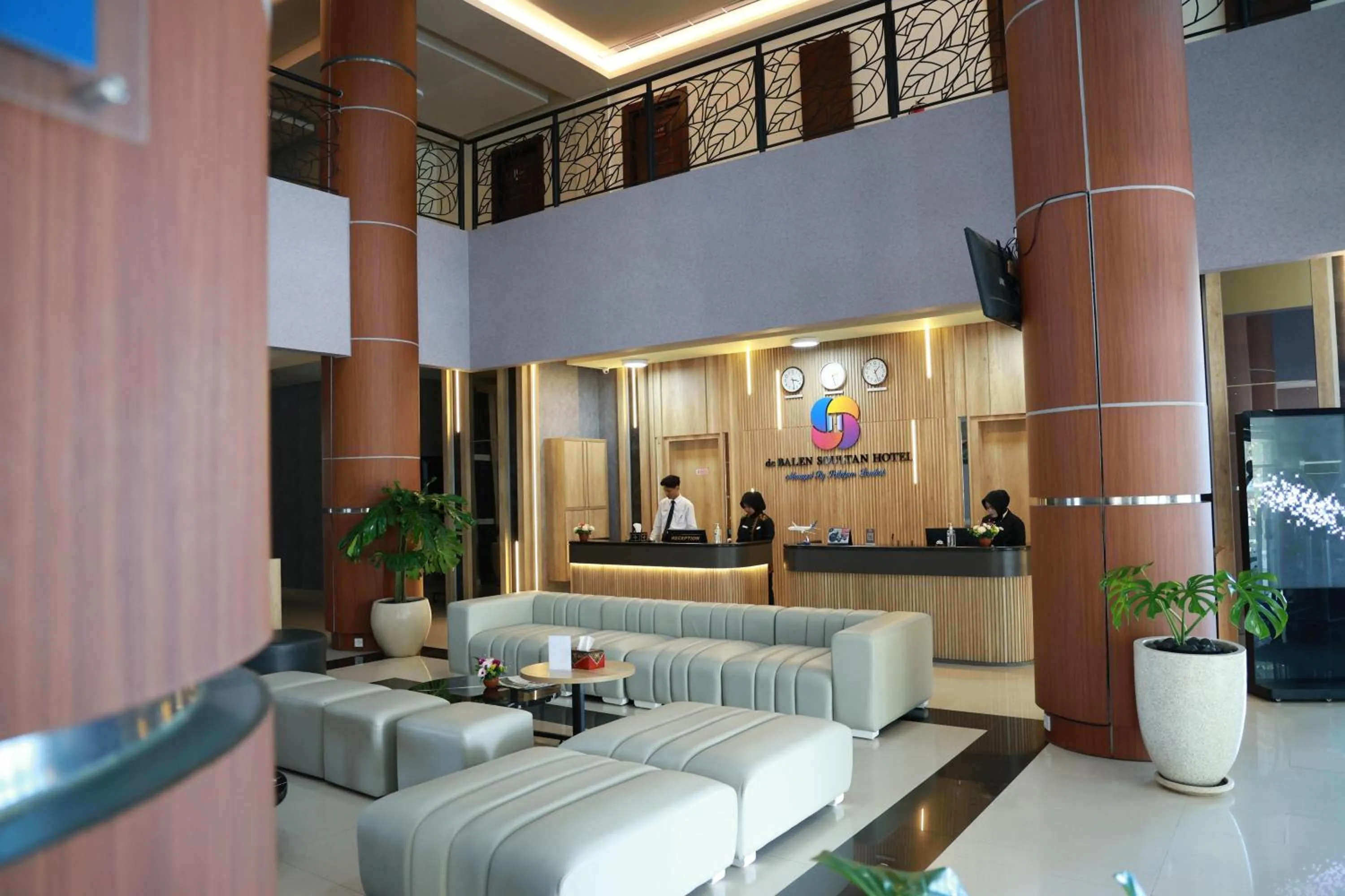Lobby or reception in De Balen Soultan Hotel
