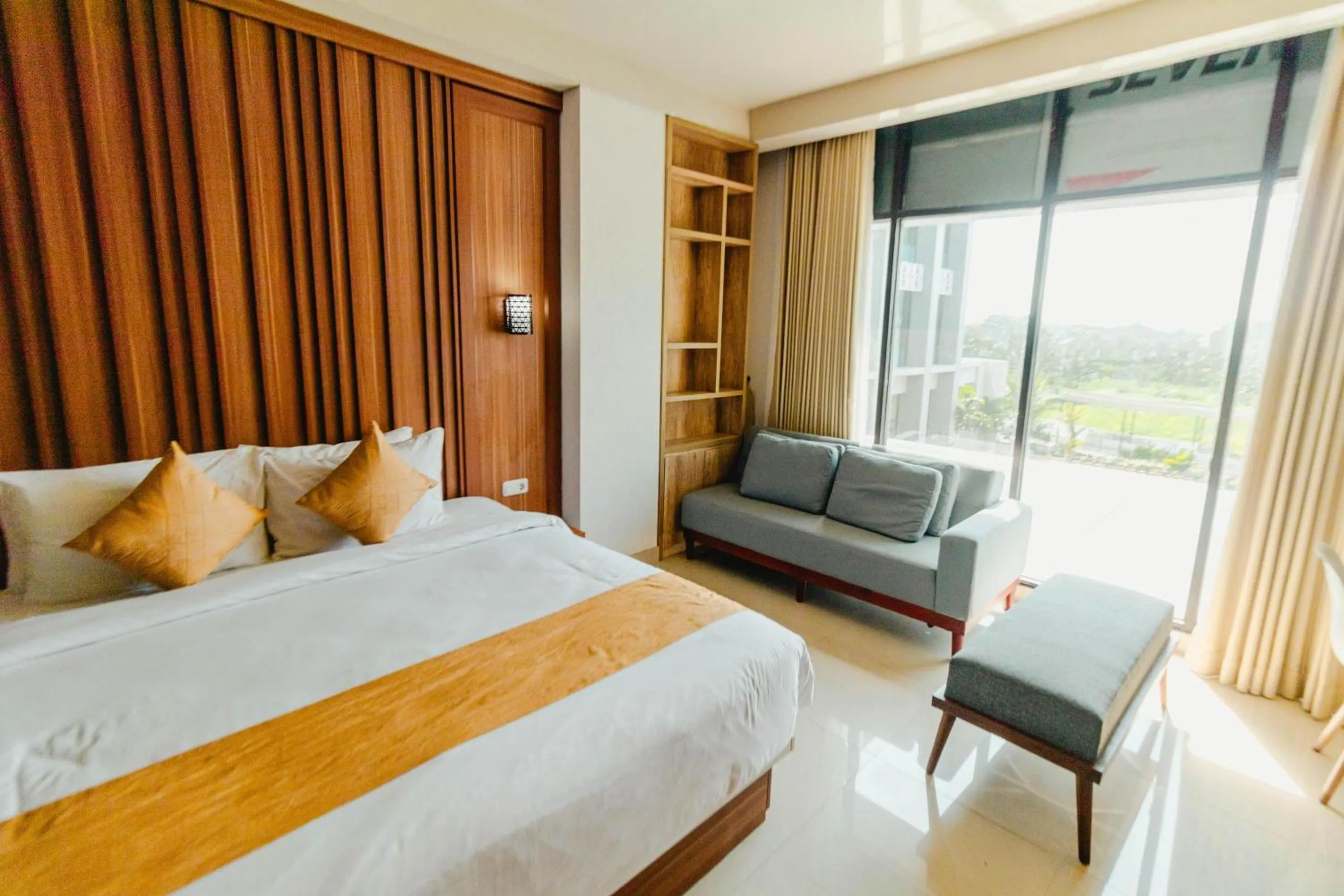 Bed in De Balen Soultan Hotel