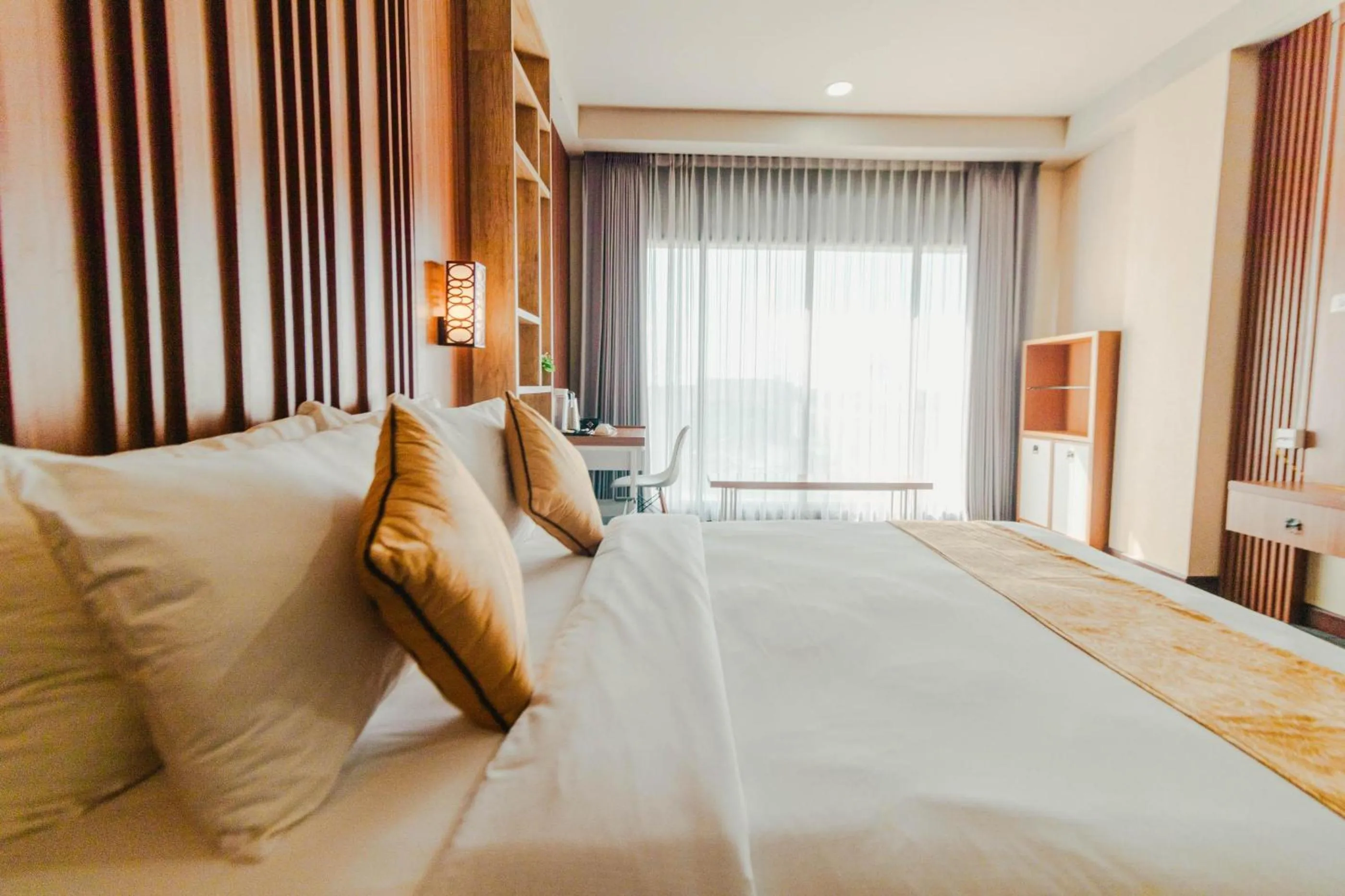 Bed in De Balen Soultan Hotel