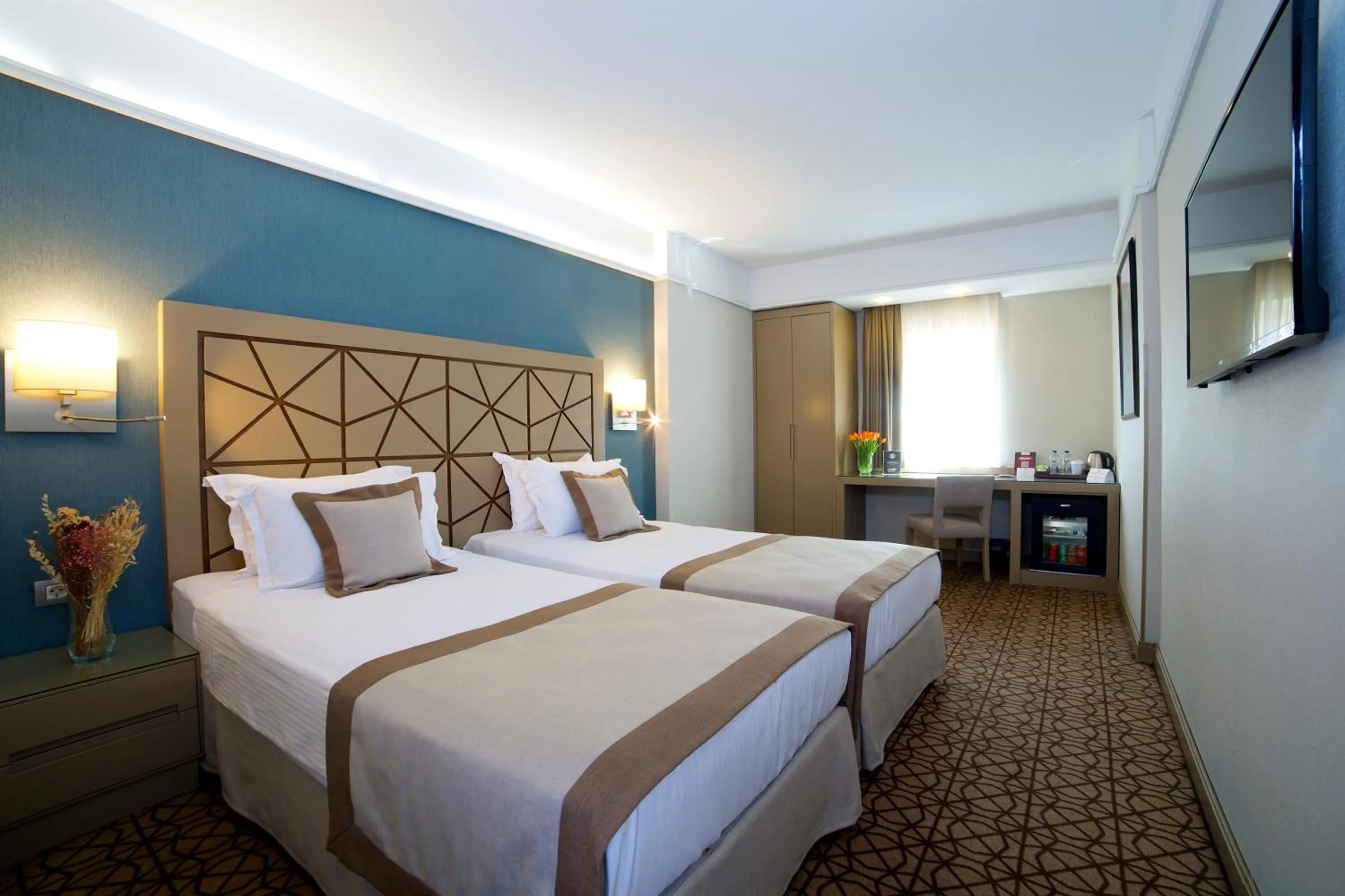 Bed in Ramada By Wyndham İstanbul Taksim