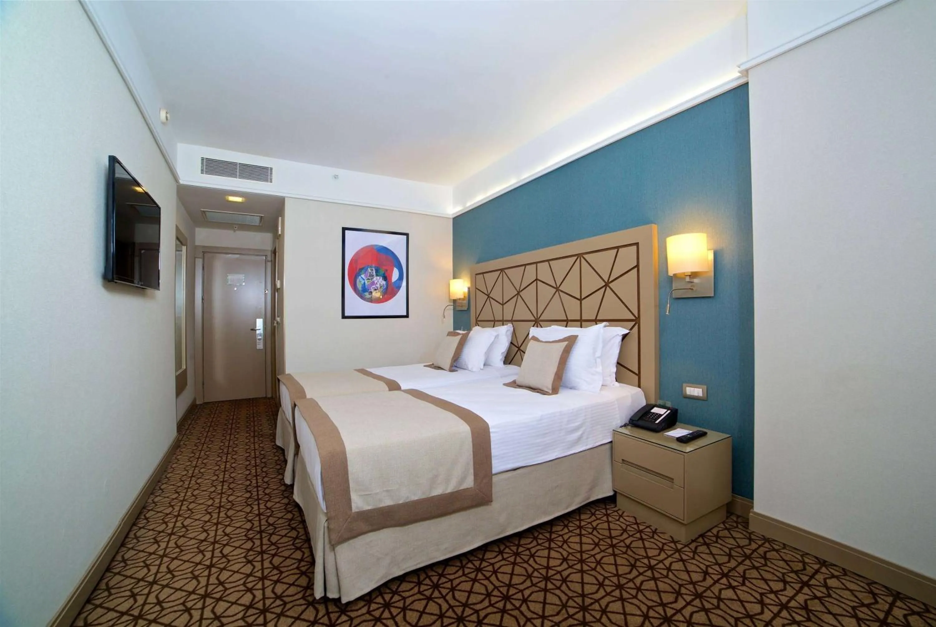 Photo of the whole room, Bed in Ramada By Wyndham İstanbul Taksim