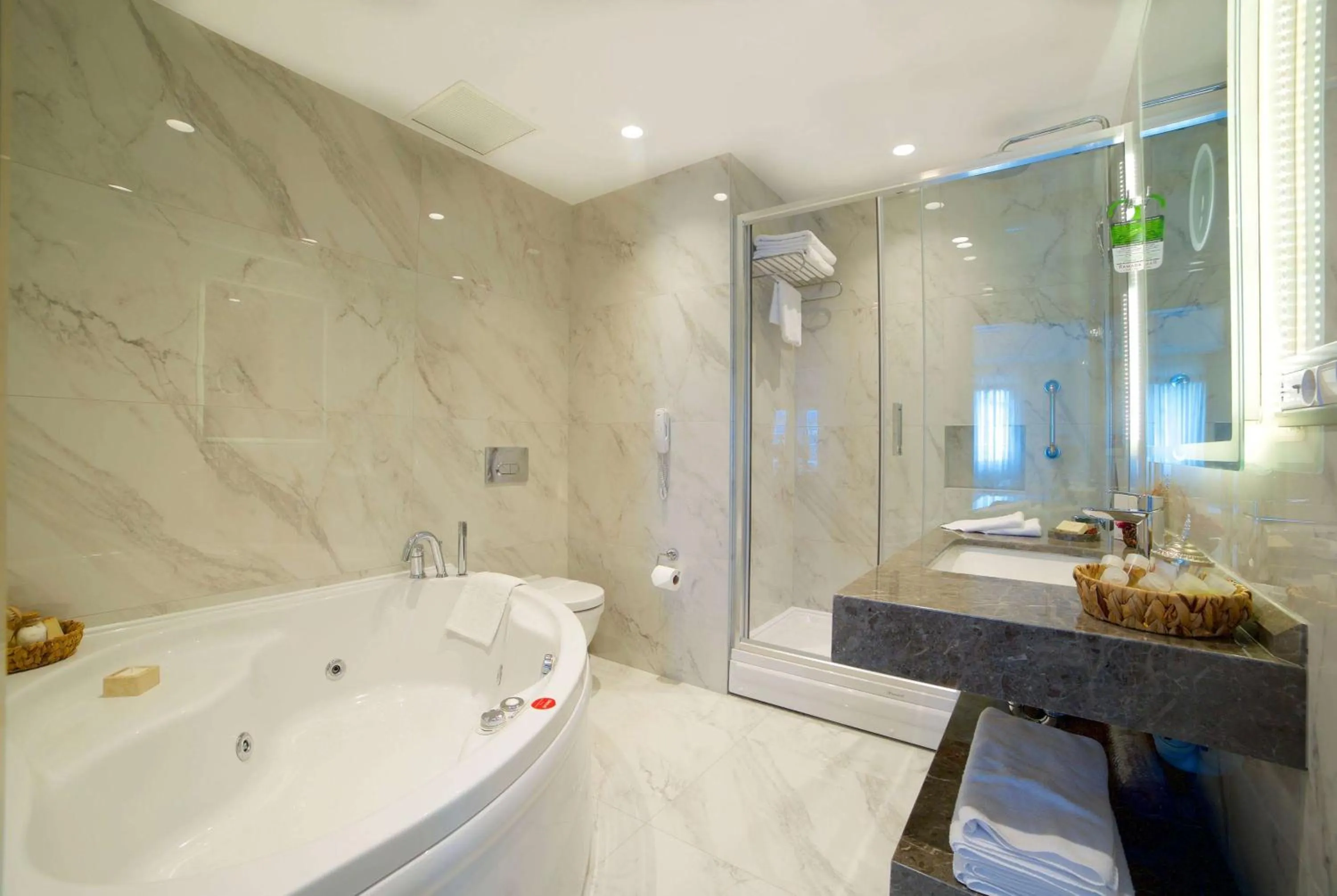 Bathroom in Ramada By Wyndham İstanbul Taksim