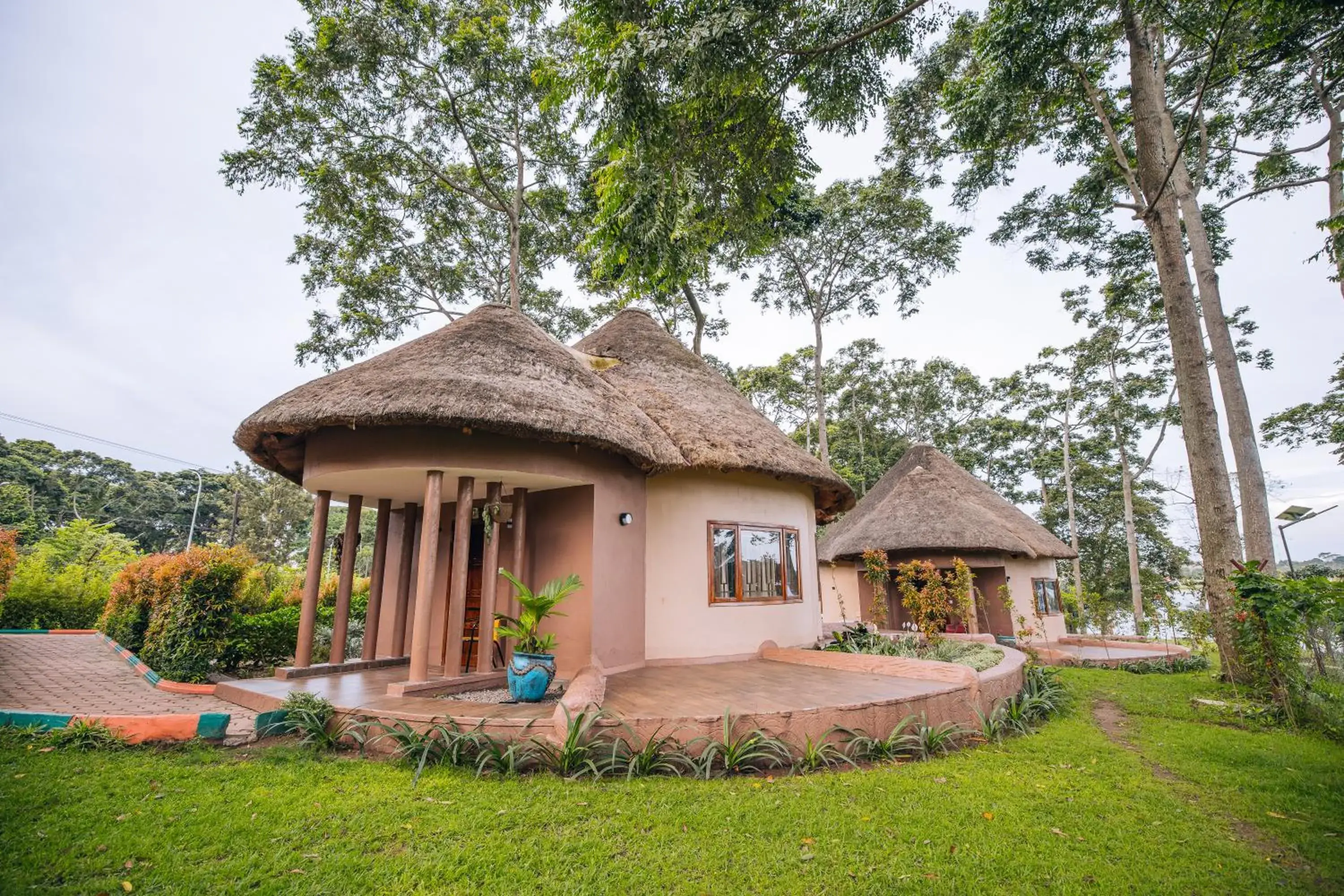 Property building in De Rain Eco Beach Resort Property building in De Rain Eco Beach Resort