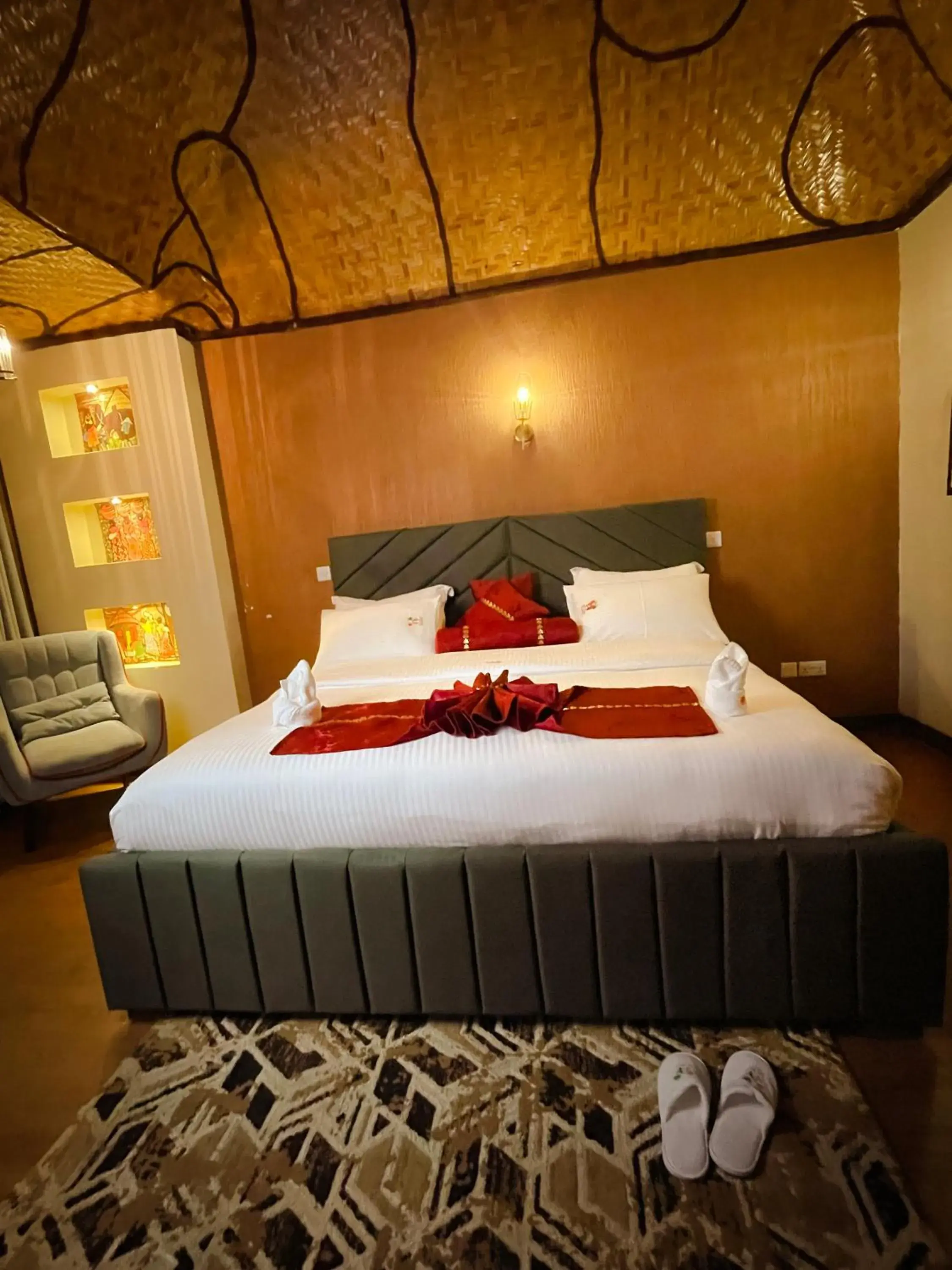 Photo of the whole room, Bed in De Rain Eco Beach Resort Photo of the whole room, Bed in De Rain Eco Beach Resort