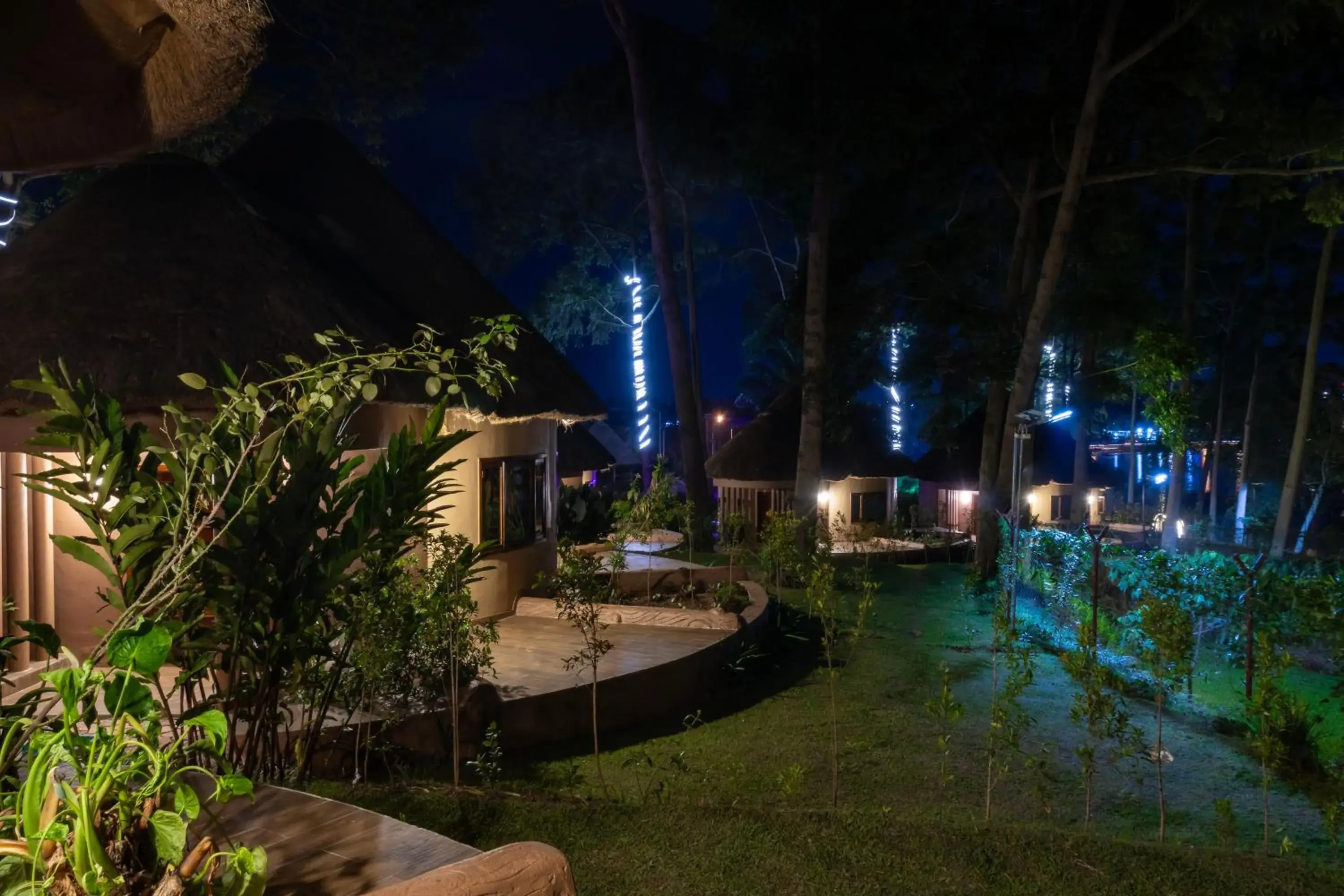 Property building in De Rain Eco Beach Resort Property building in De Rain Eco Beach Resort