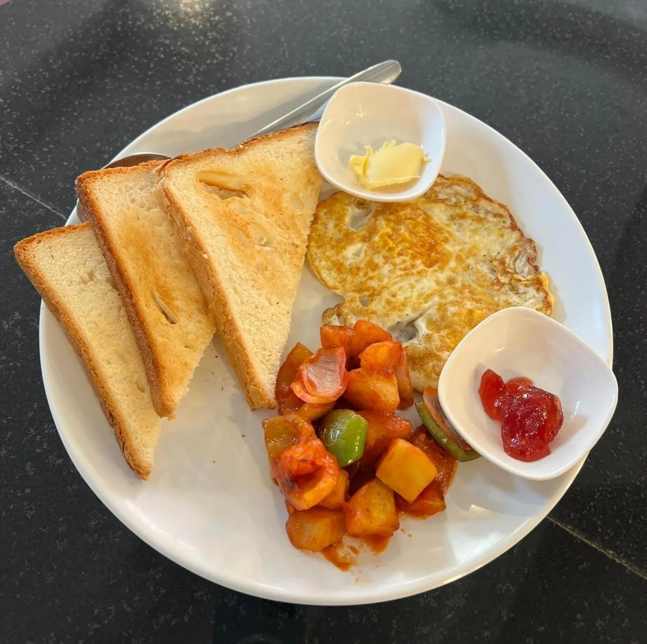 Breakfast in Suva Garden Hotel