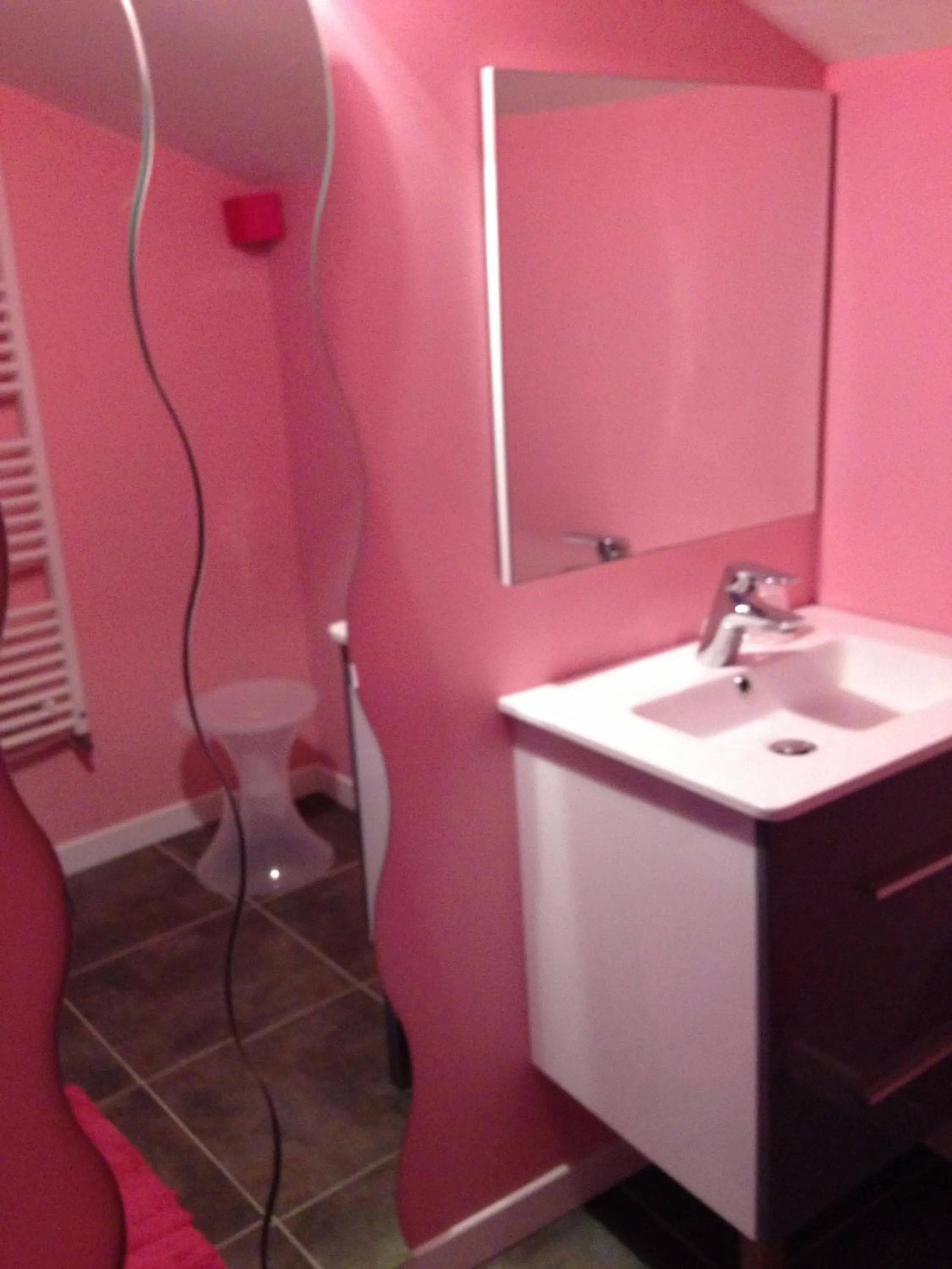 Bathroom in Appartements d'hôtes Santa Giulia