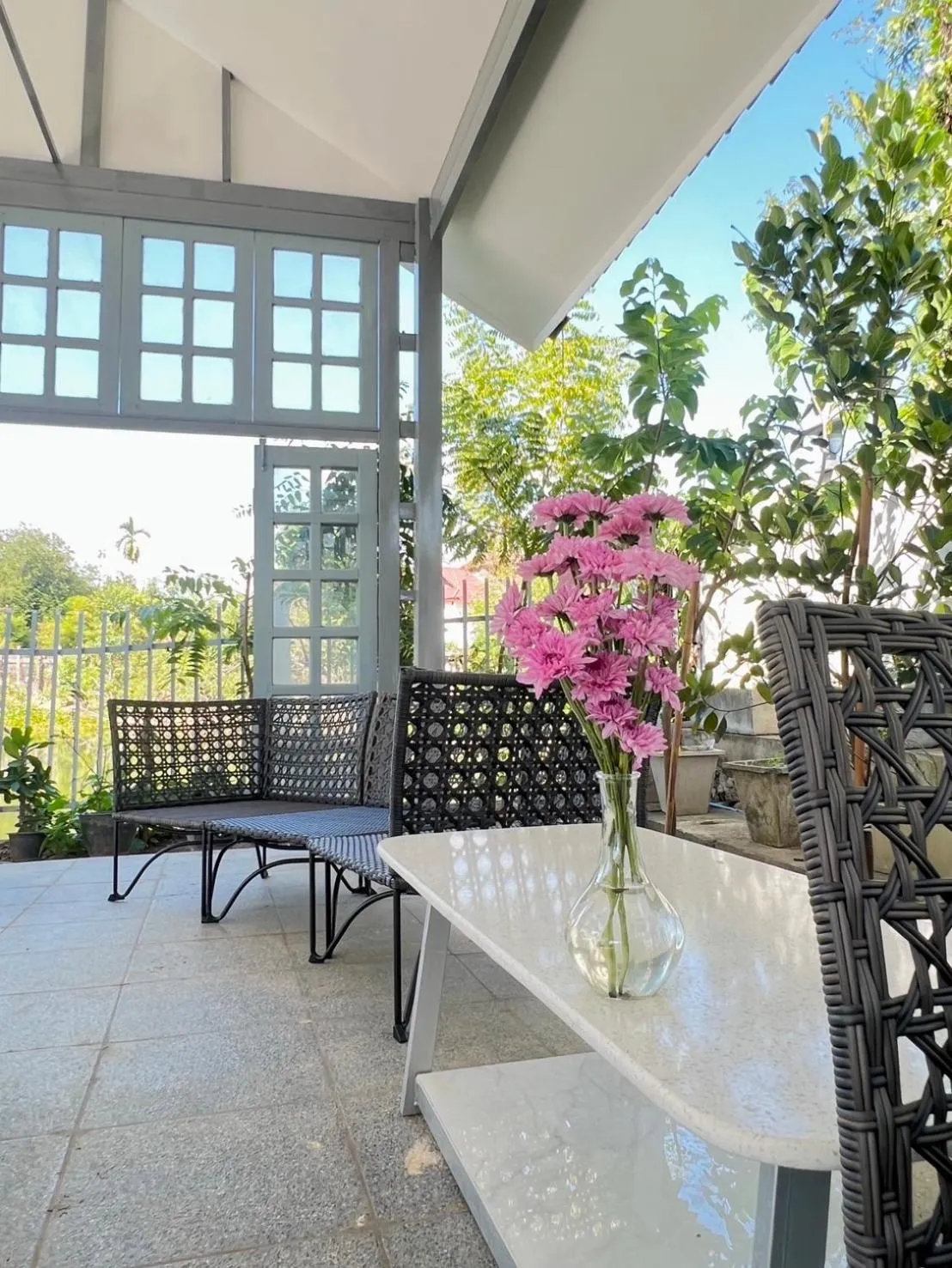 Property building in Garden House Rice Field and Mountain View