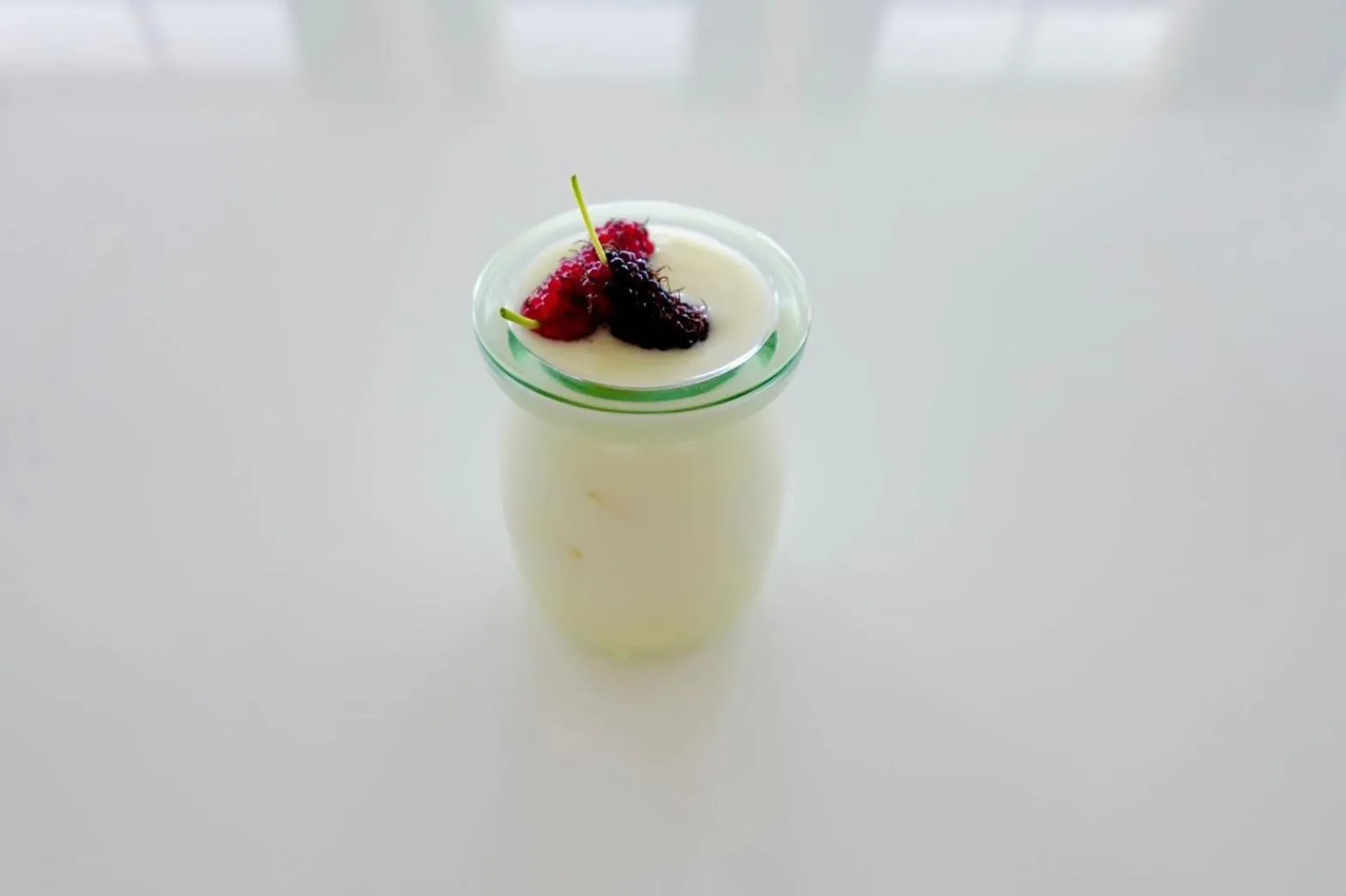 Food in Garden House Rice Field and Mountain View