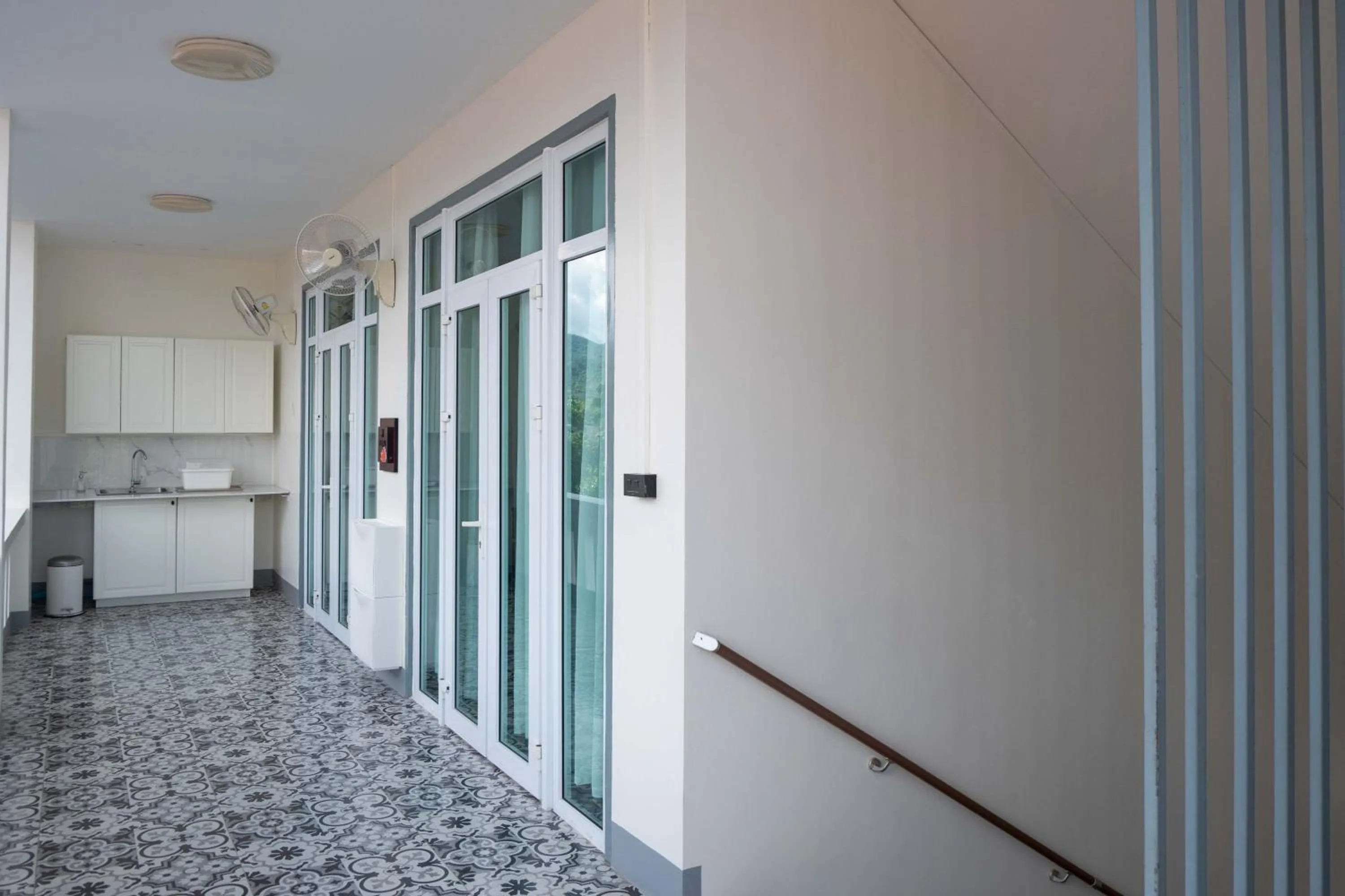 Facade/entrance in Garden House Rice Field and Mountain View