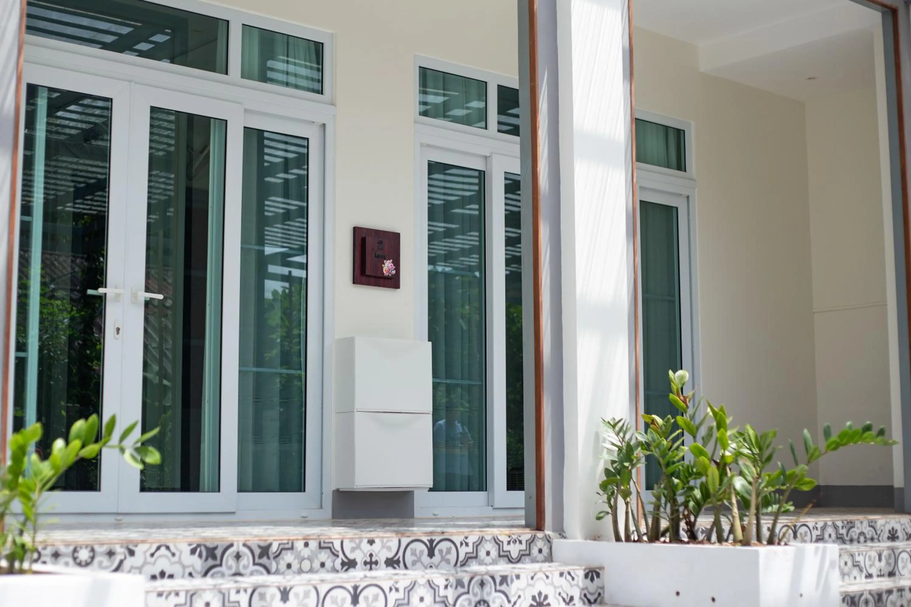 Property building in Garden House Rice Field and Mountain View