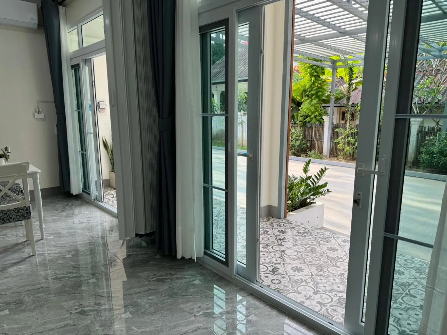 Garden view in Garden House Rice Field and Mountain View