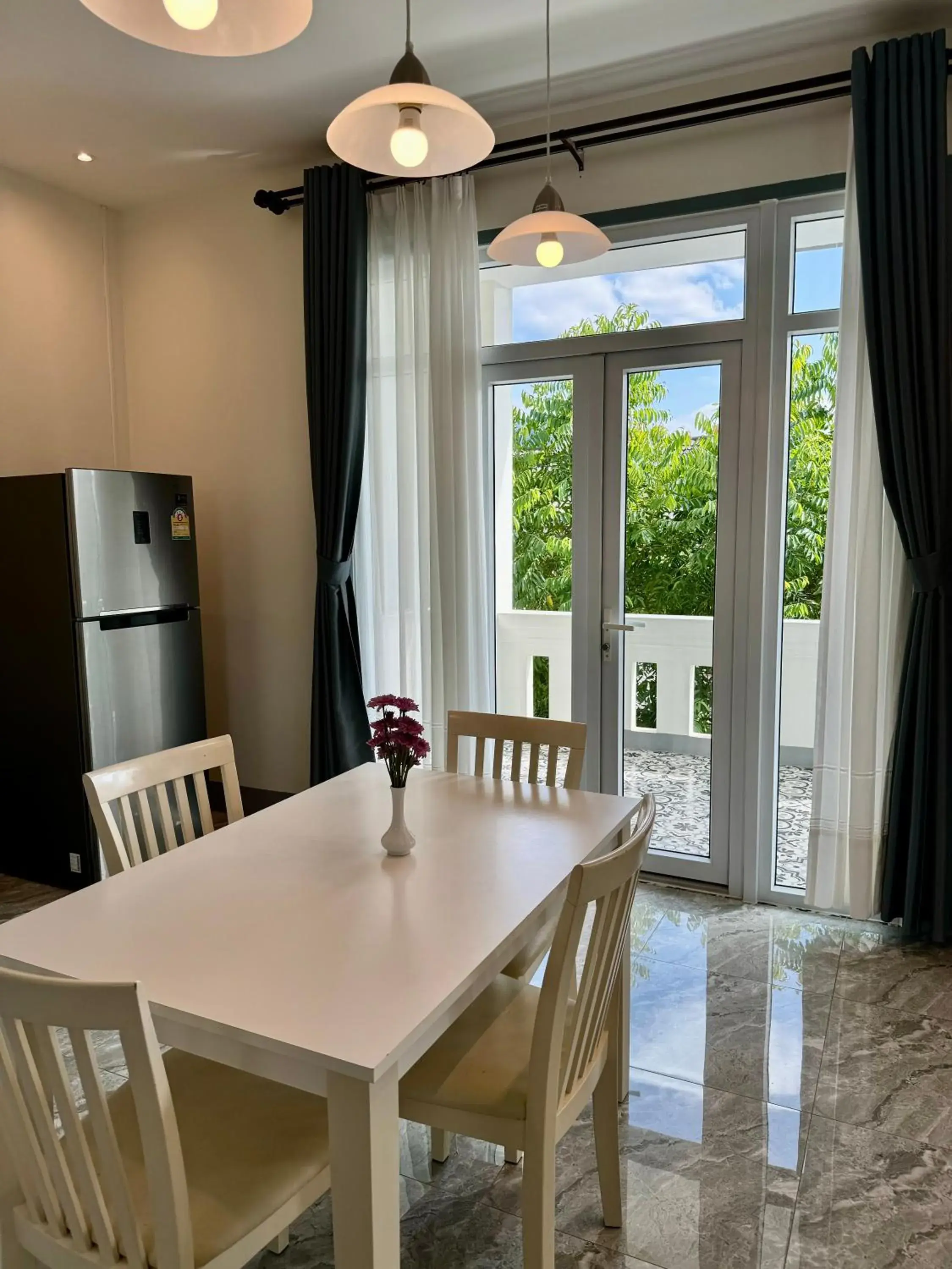Living room in Garden House Rice Field and Mountain View Living room in Garden House Rice Field and Mountain View