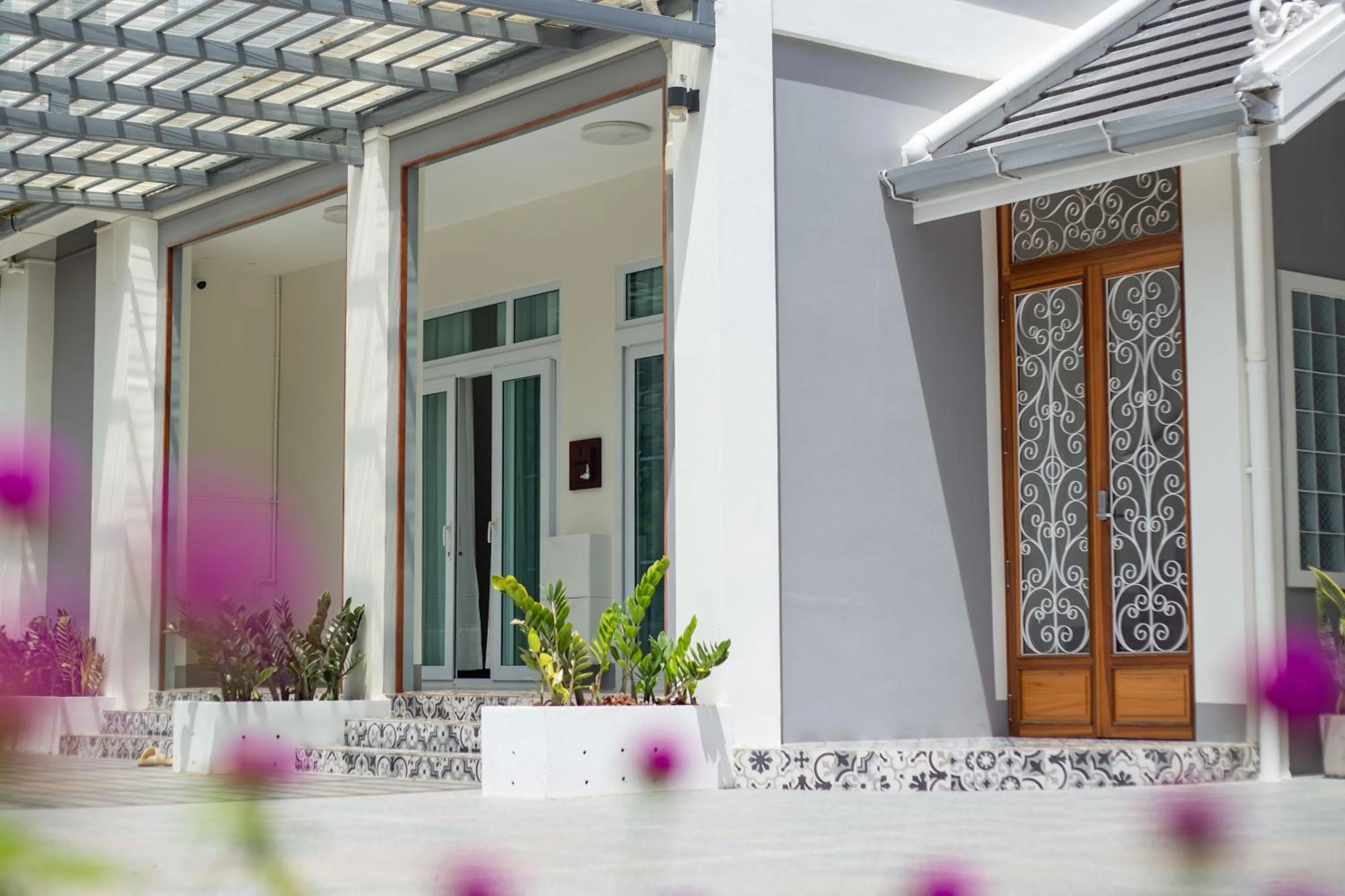 Property building in Garden House Rice Field and Mountain View