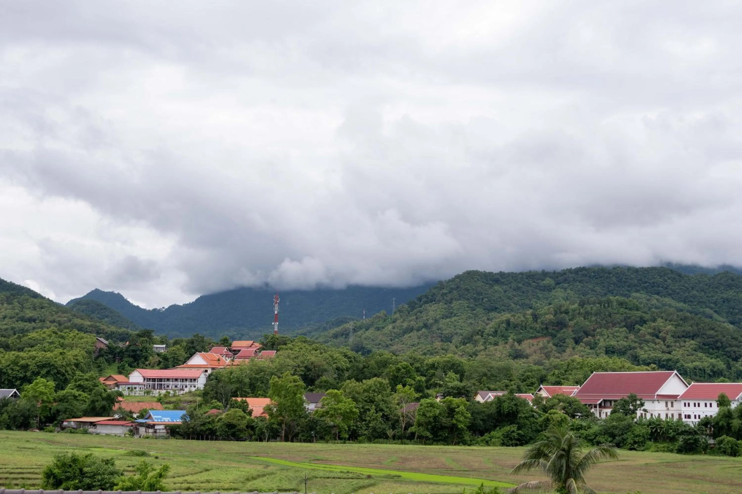 Nearby landmark in Garden House Rice Field and Mountain View