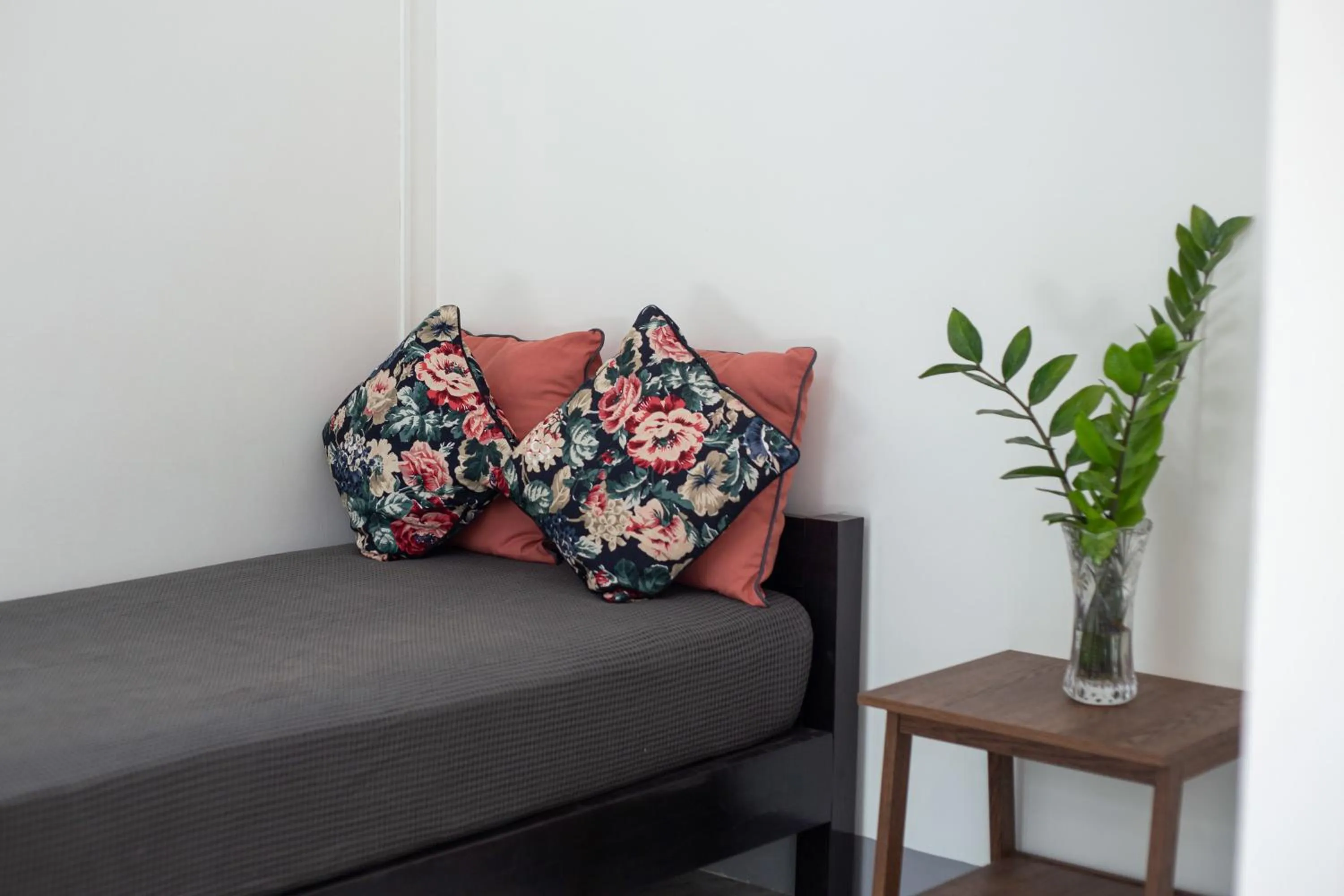 Property building, Bed in Garden House Rice Field and Mountain View