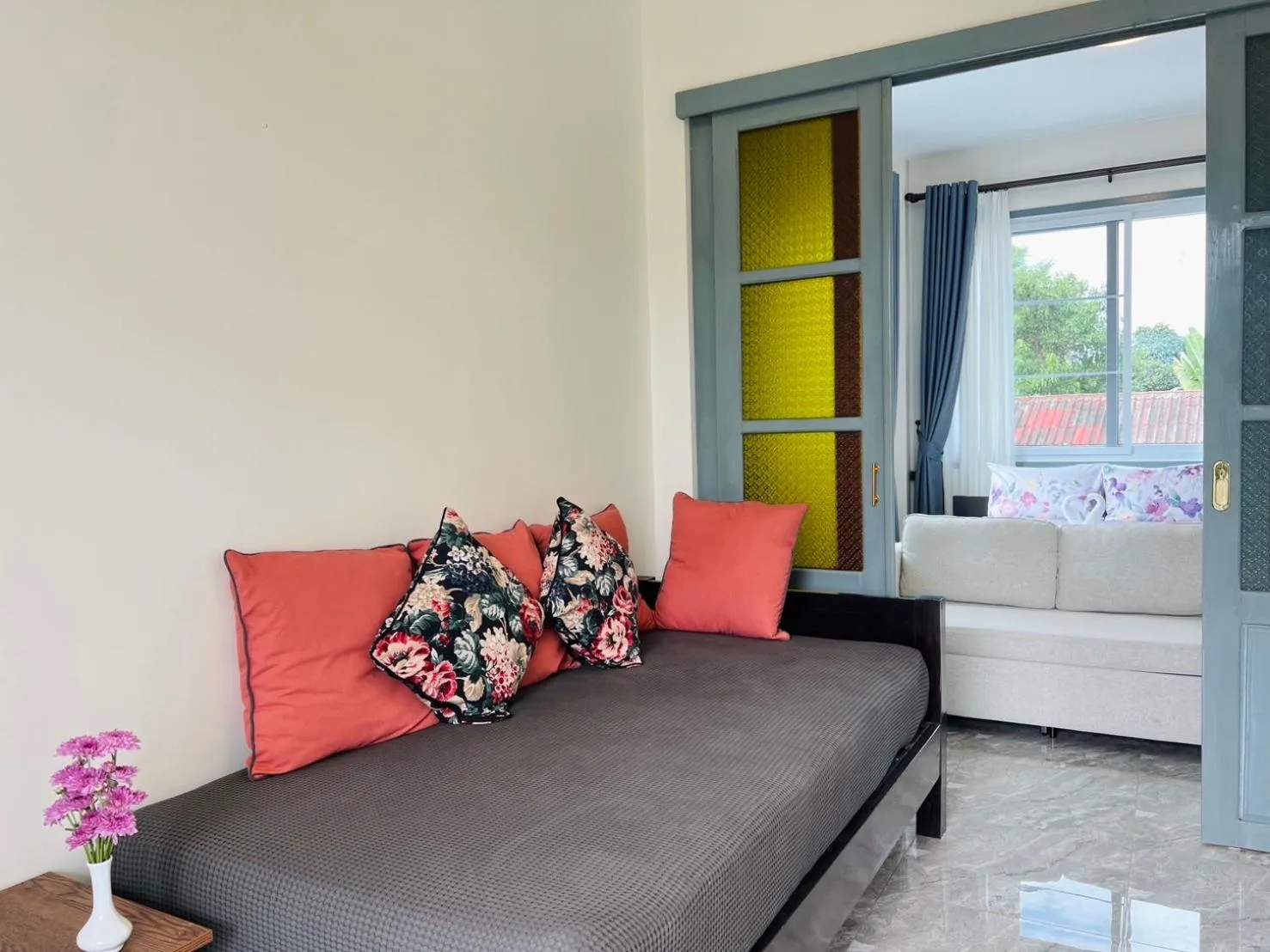 Property building in Garden House Rice Field and Mountain View