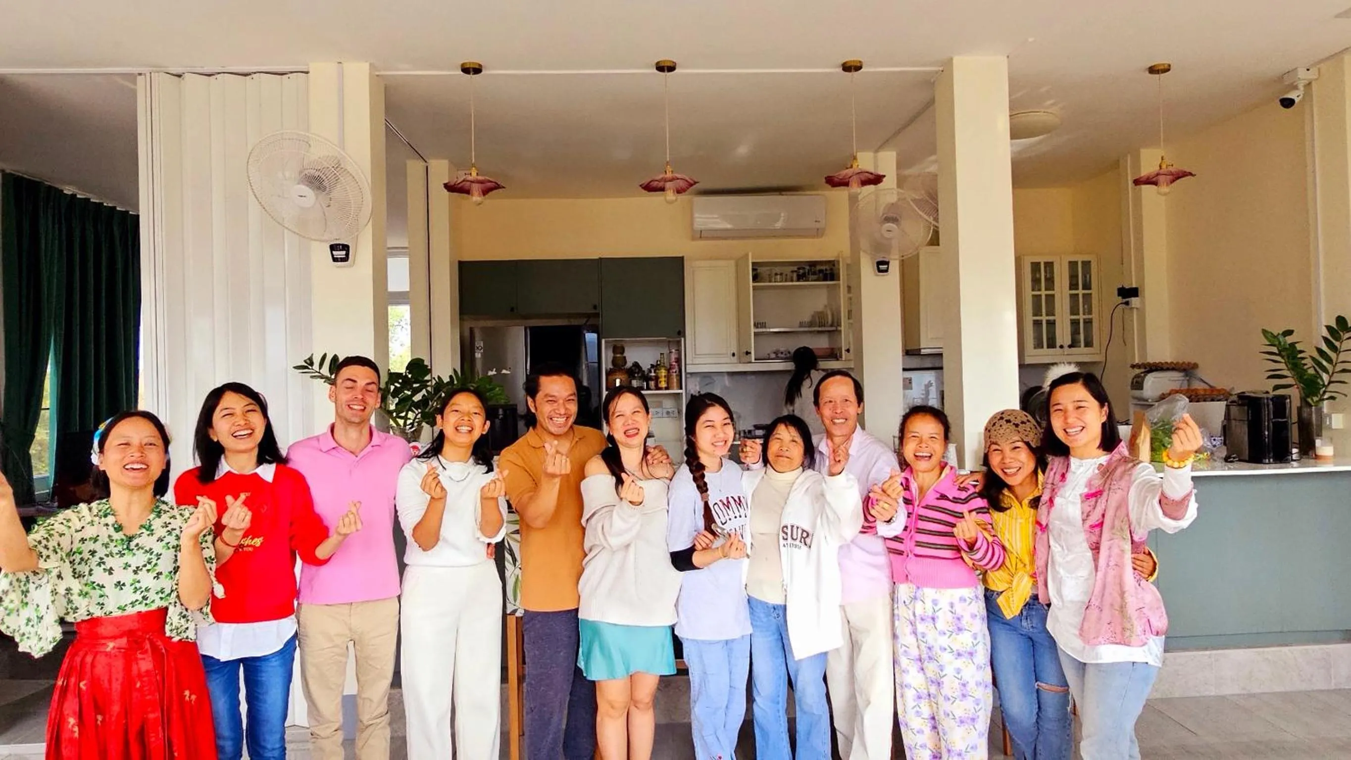 Restaurant/places to eat in Garden House Rice Field and Mountain View