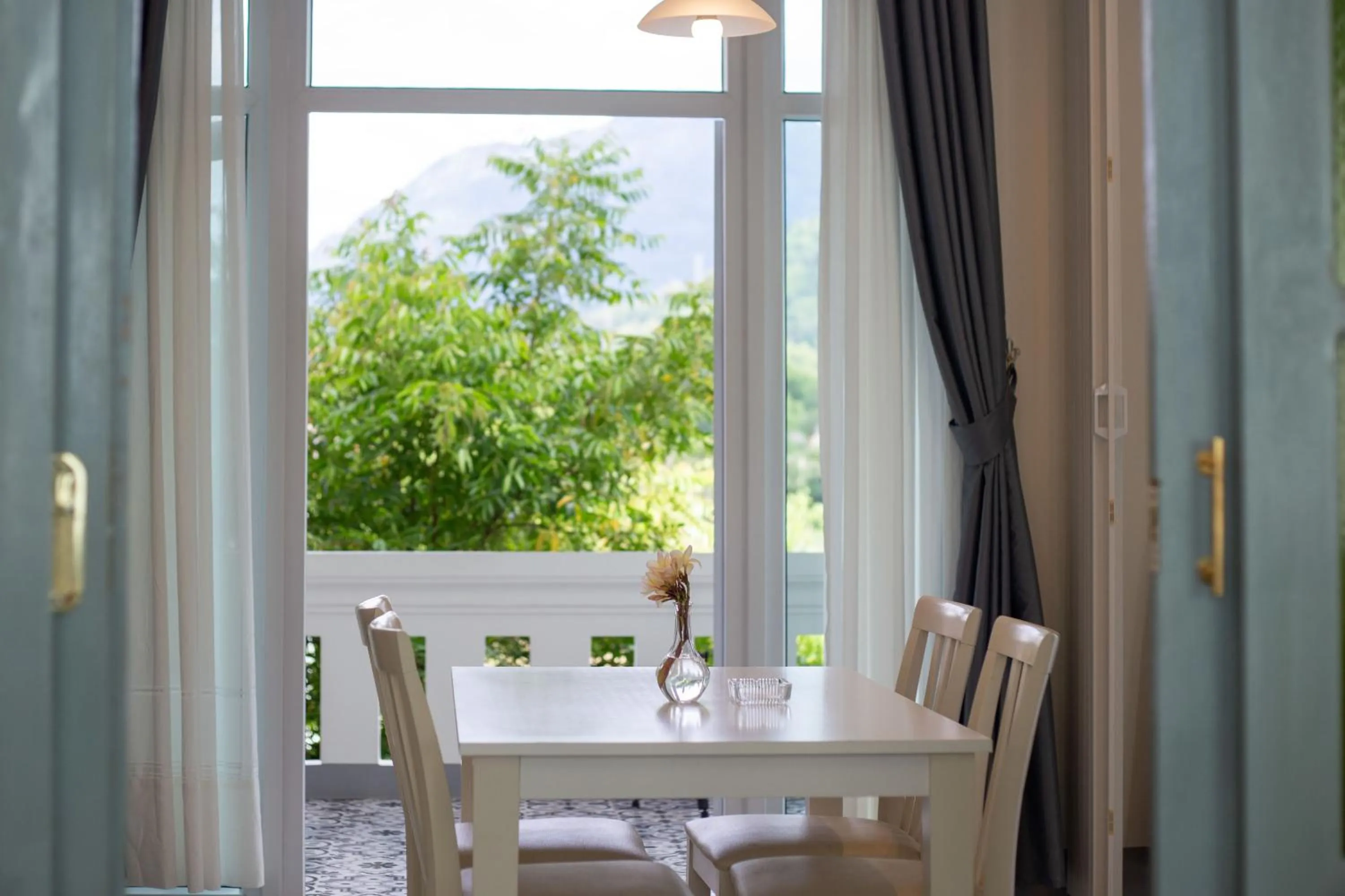 Property building in Garden House Rice Field and Mountain View