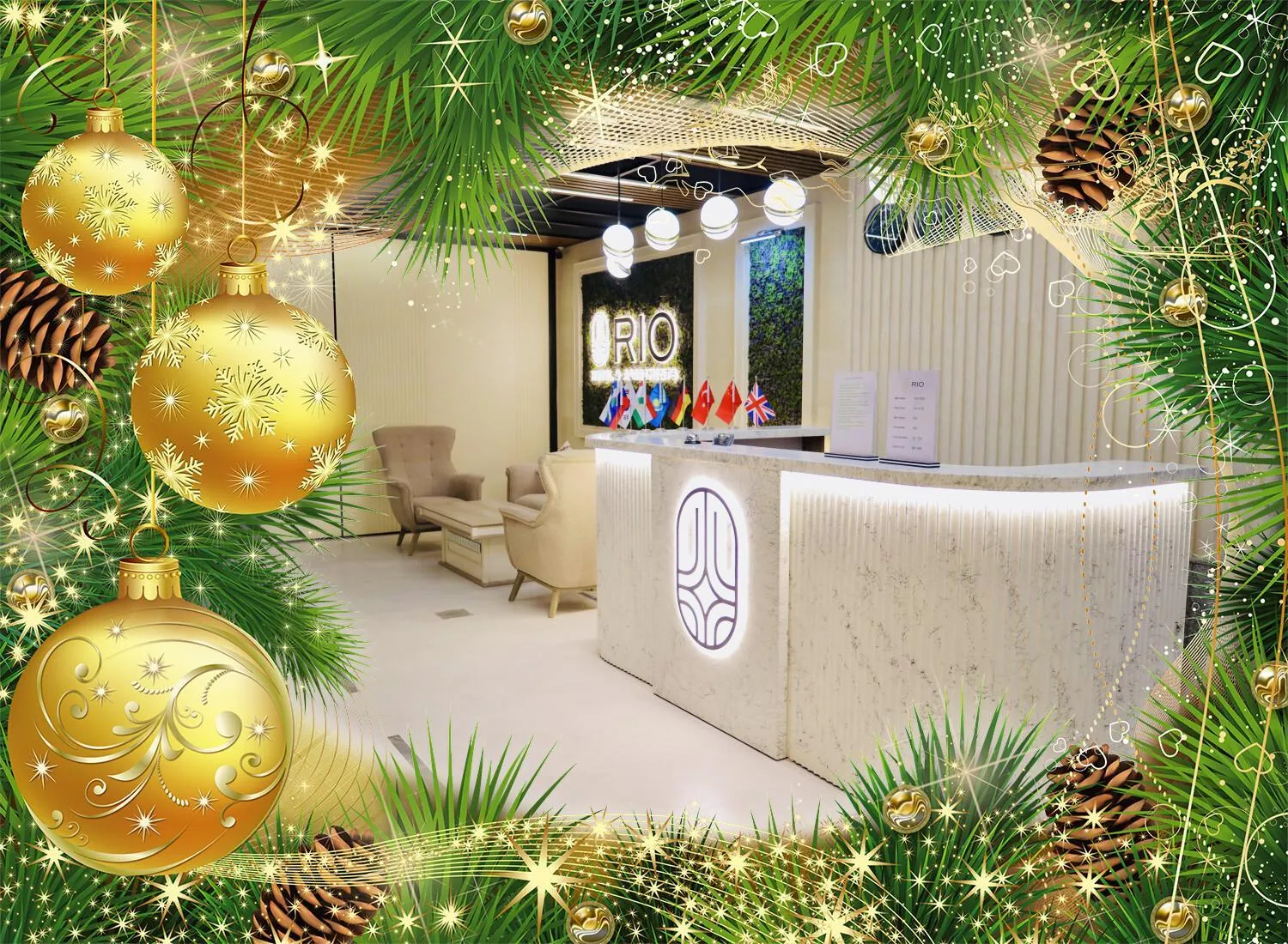 Lounge or bar in RIO Hotel