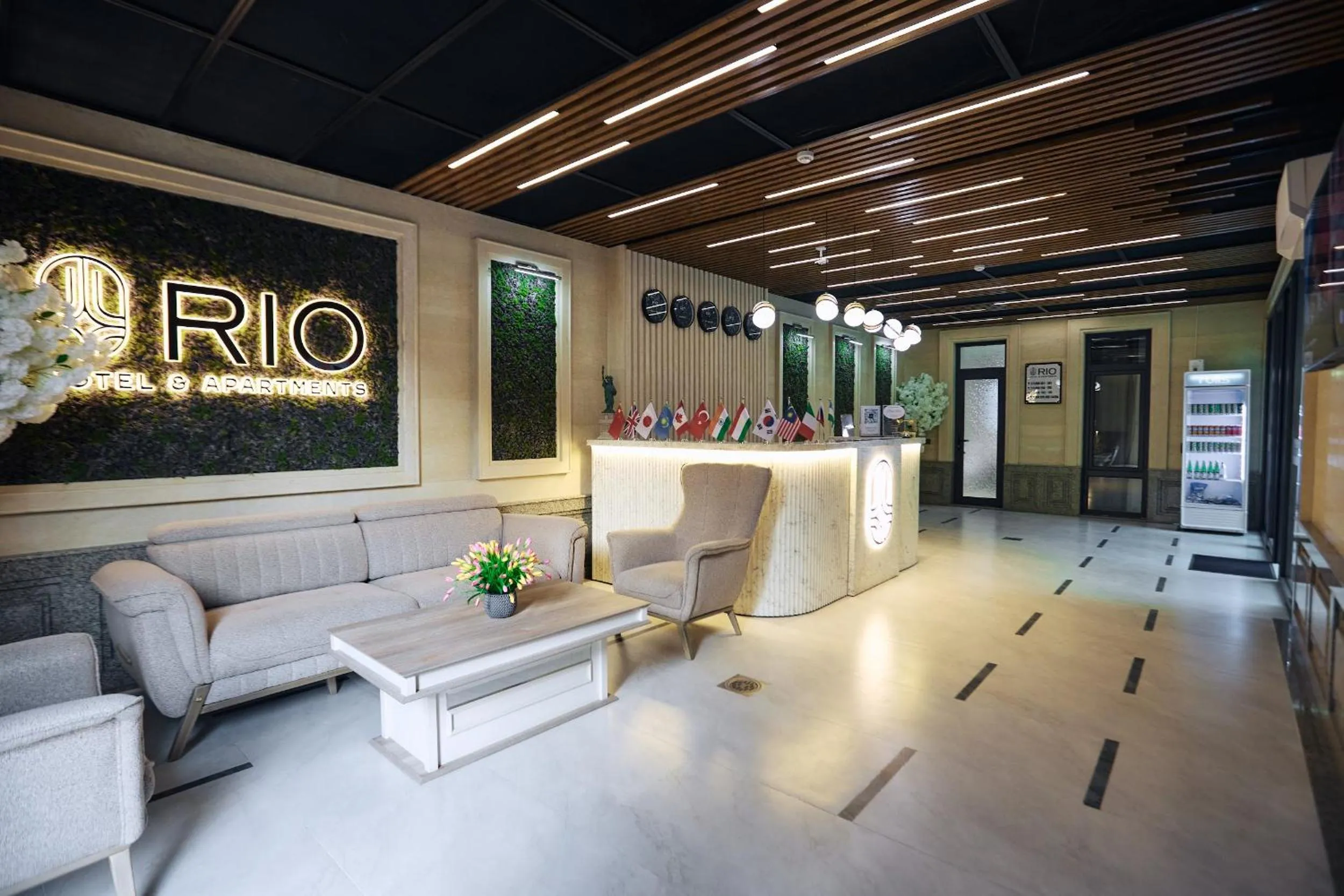 Communal lounge/ TV room in RIO Hotel