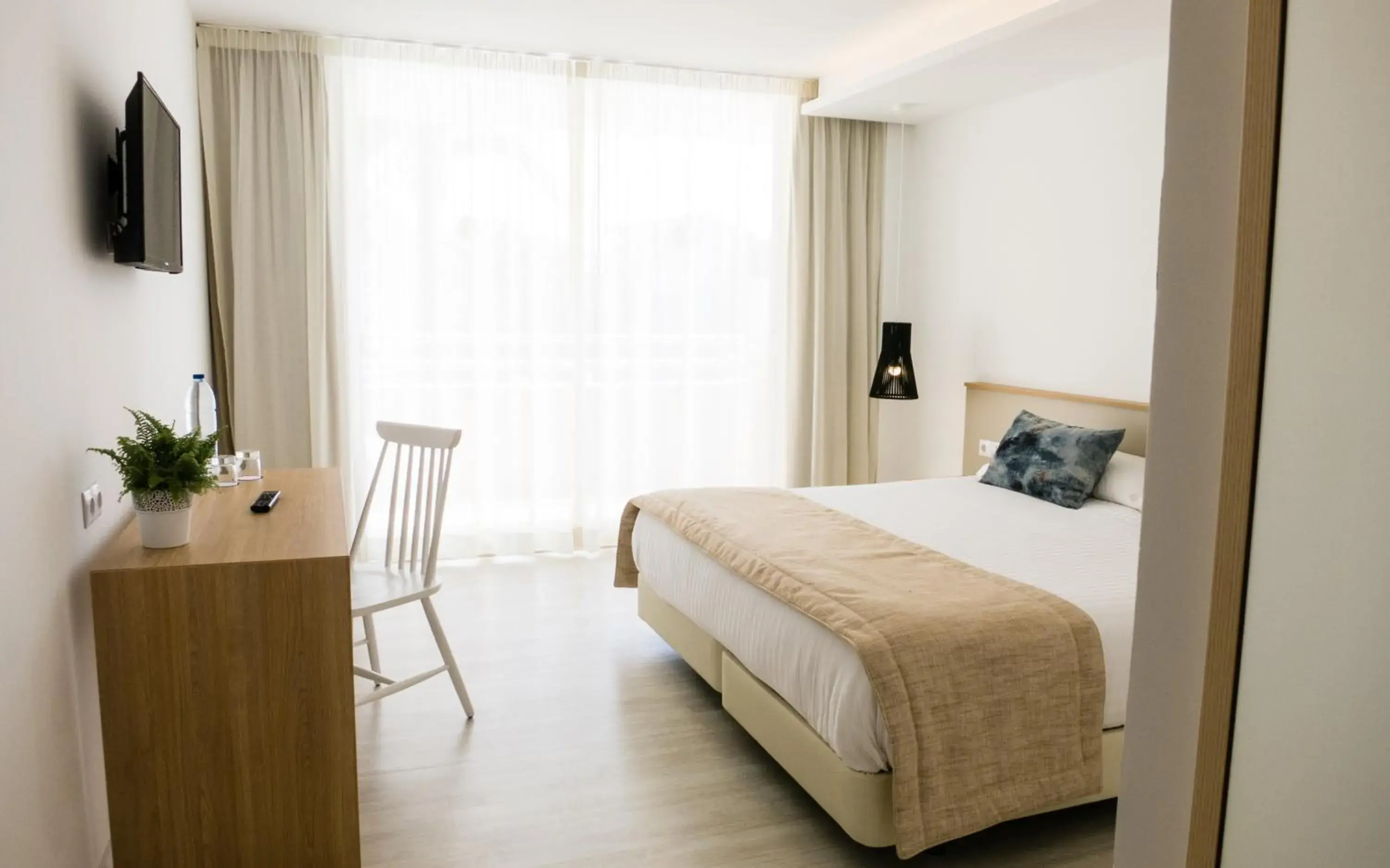 Bedroom, Bed in Globales Cala Bona Bedroom, Bed in Globales Cala Bona