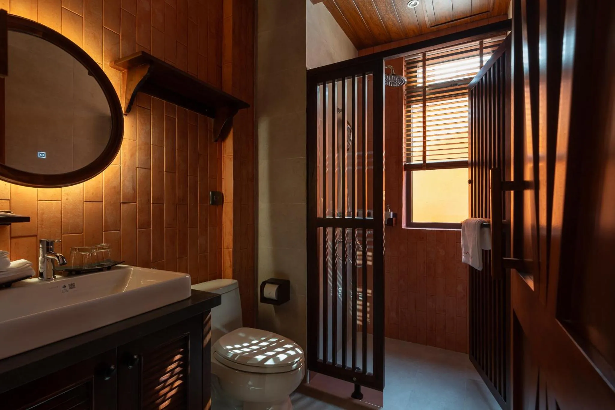 Bathroom in The Mist Boutique DaLat Hotel