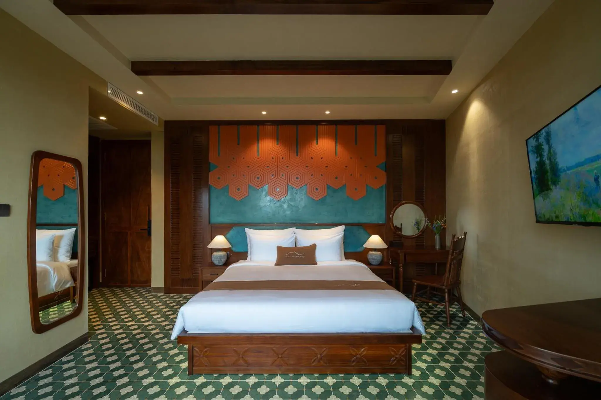 Bed in The Mist Boutique DaLat Hotel Bed in The Mist Boutique DaLat Hotel