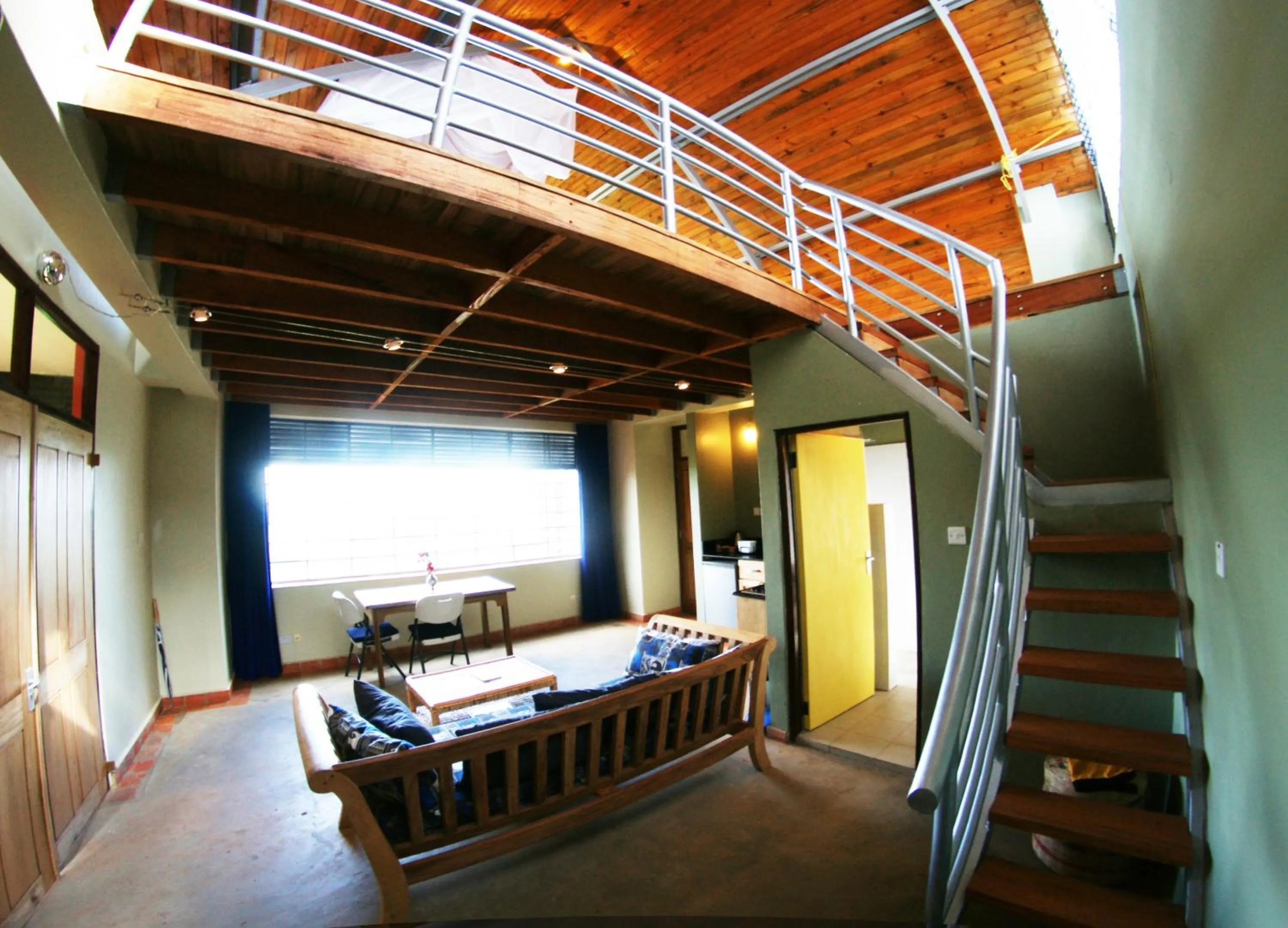 Living room in Yellow Haven Lodge